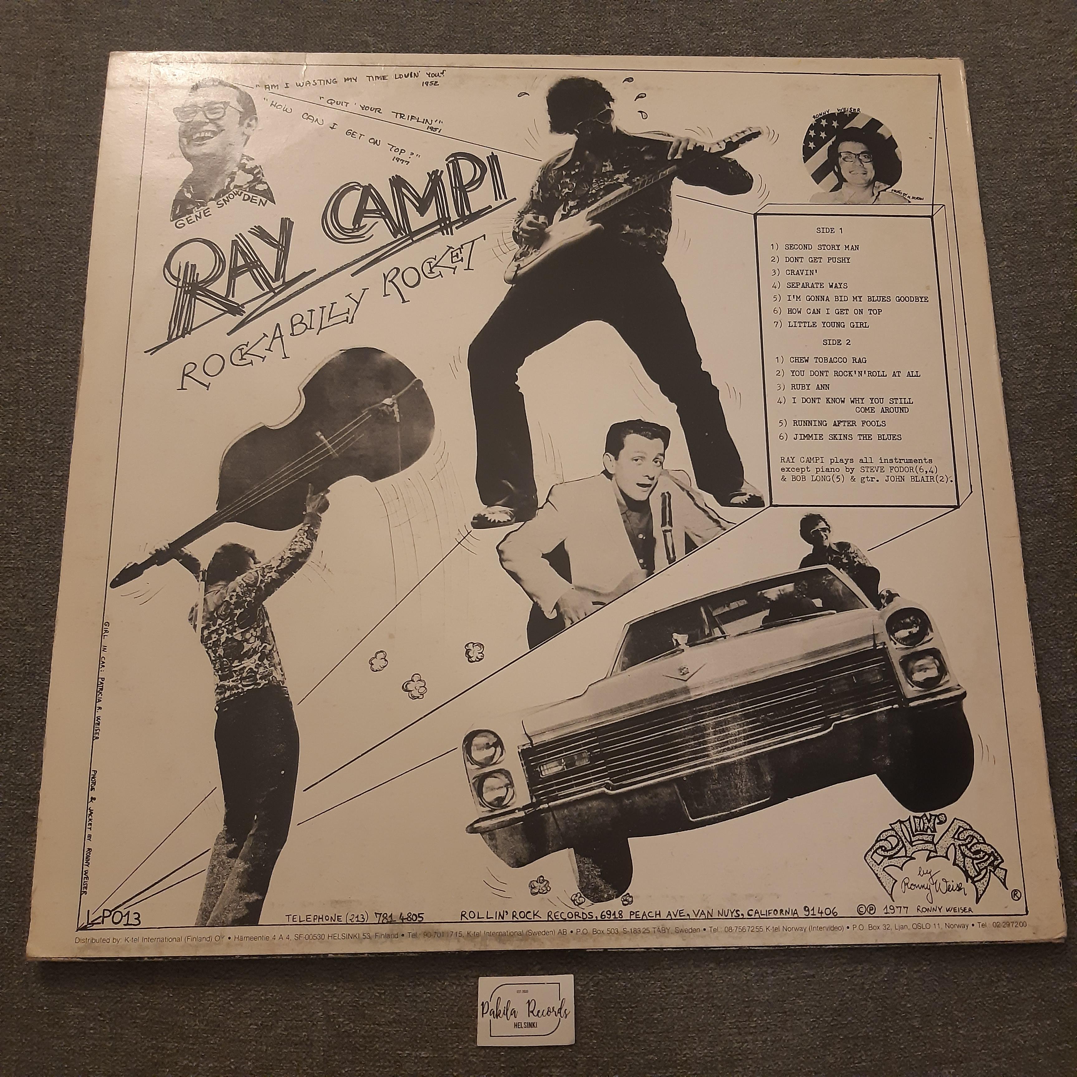 Ray Campi - Rockabilly Rocket - LP (käytetty)