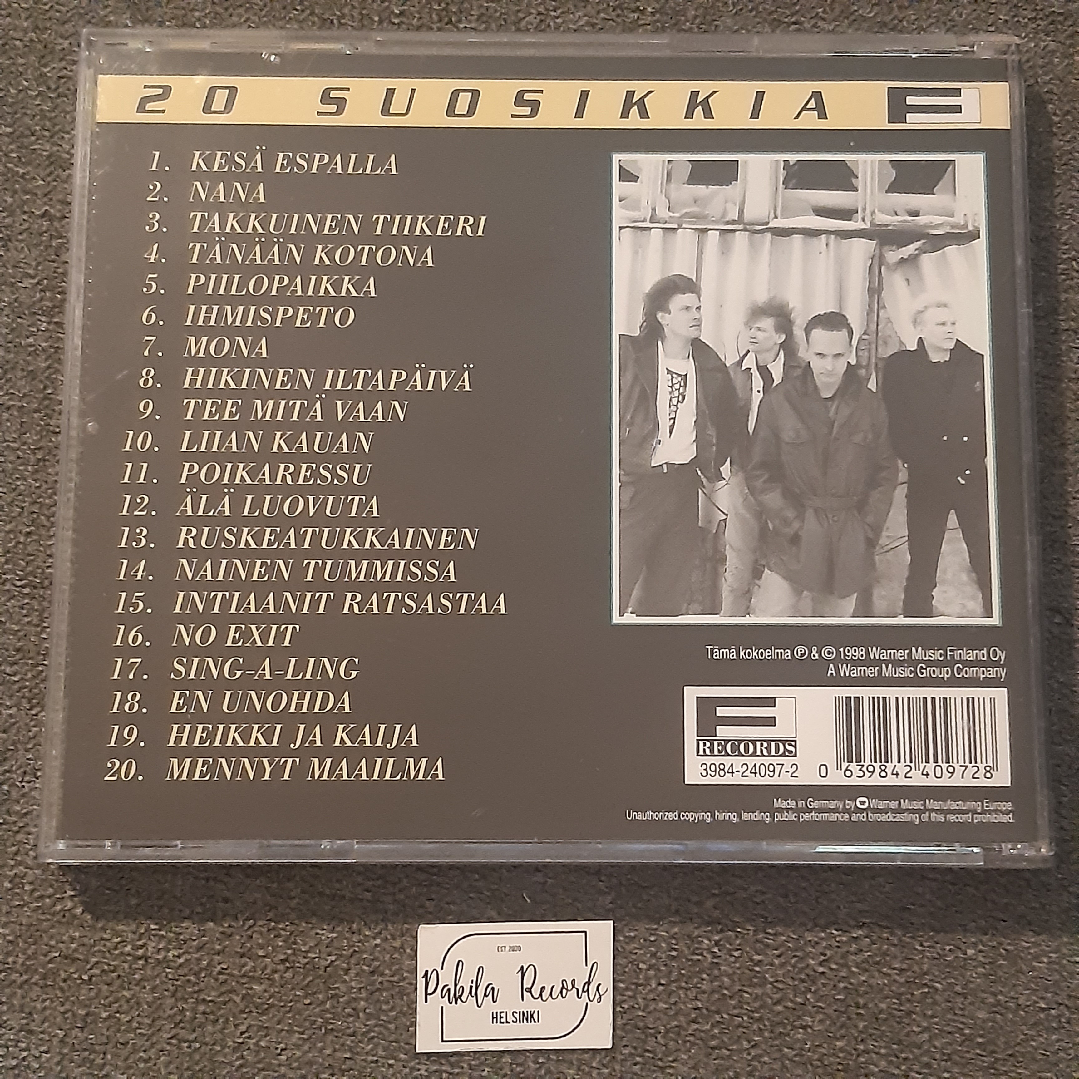 Keba - 20 suosikkia, Kesä Espalla - CD (käytetty)
