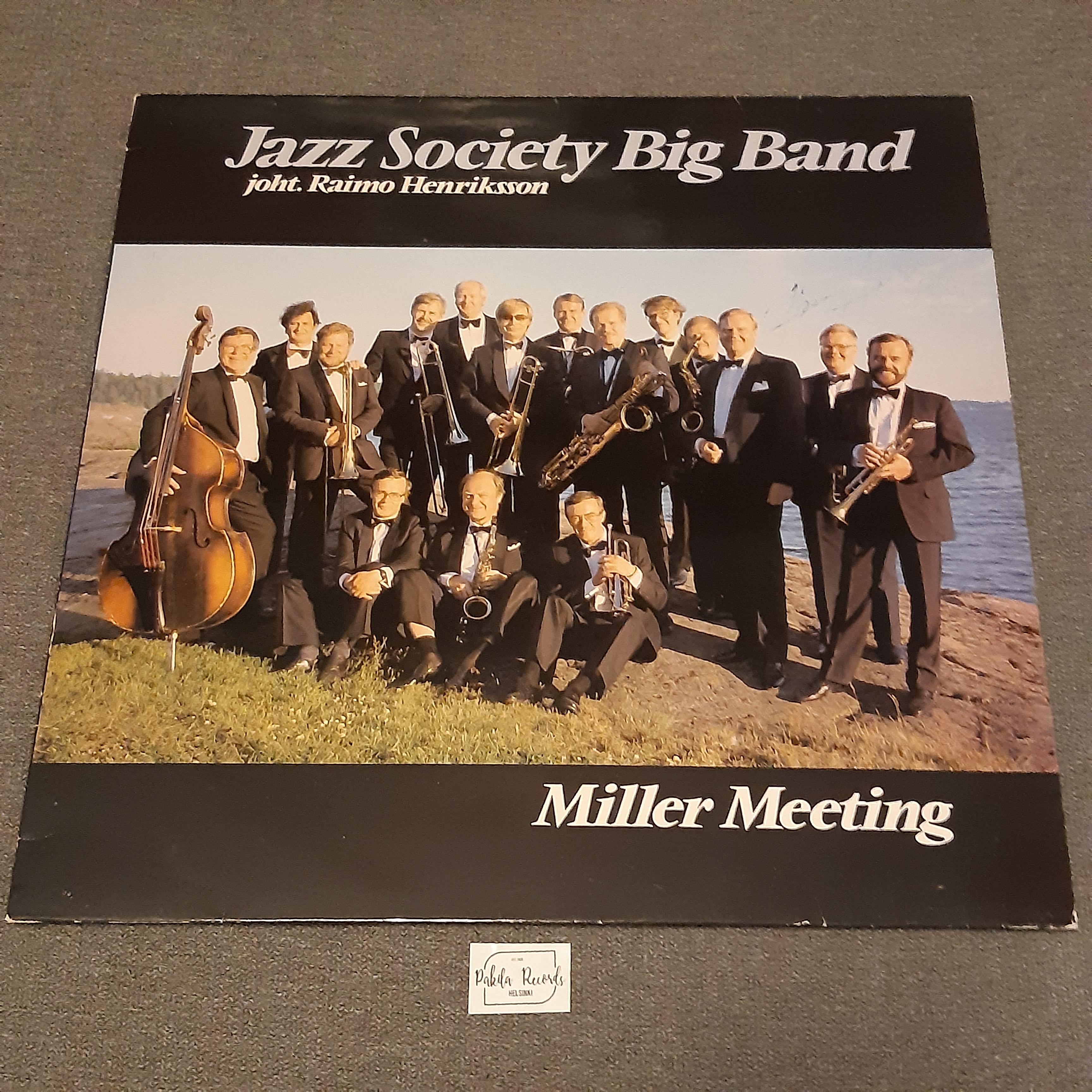 Jazz Society Big Band - Miller Meeting - LP (käytetty)