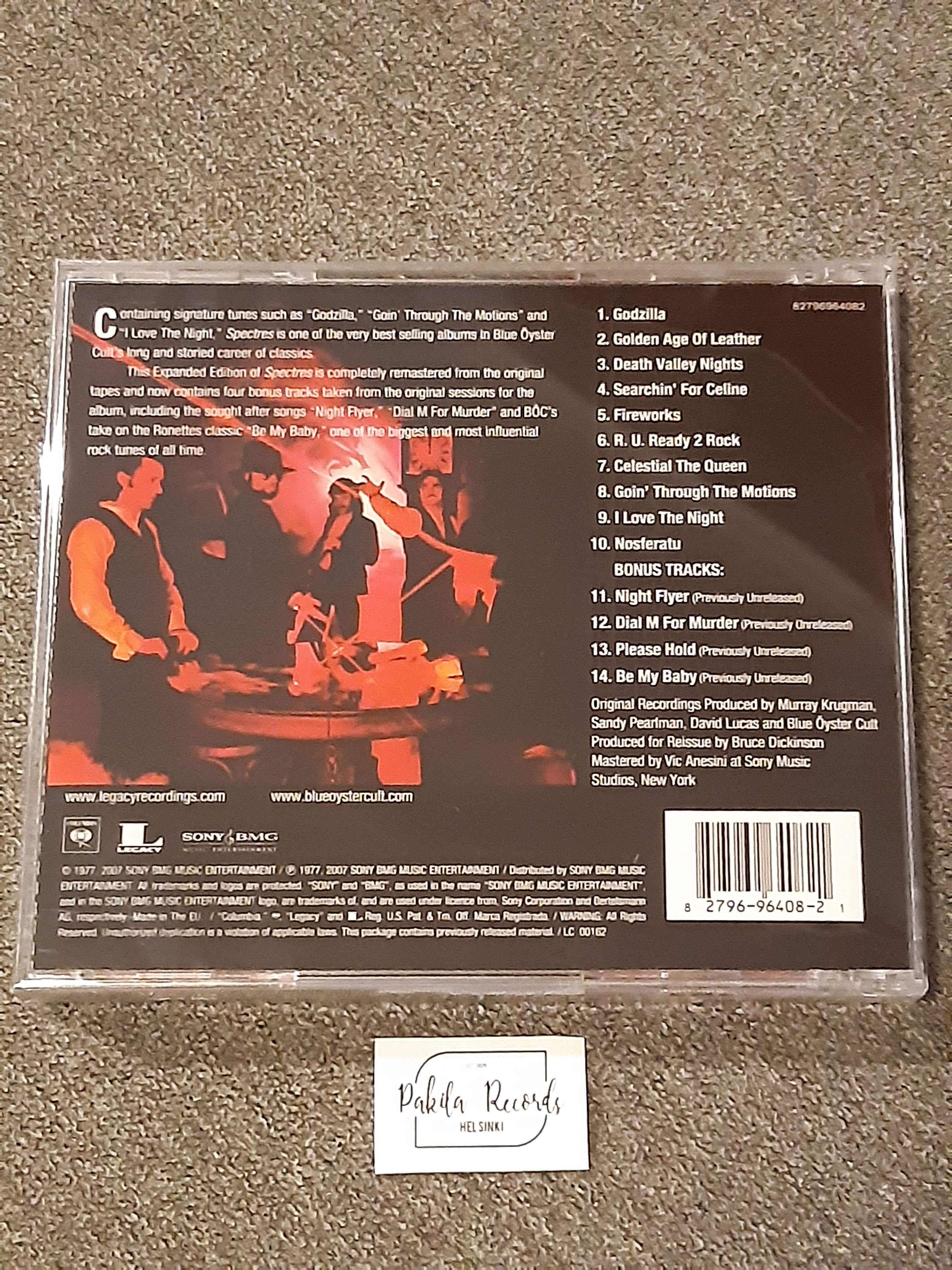 Blue Öyster Cult - Spectres - CD (uusi)