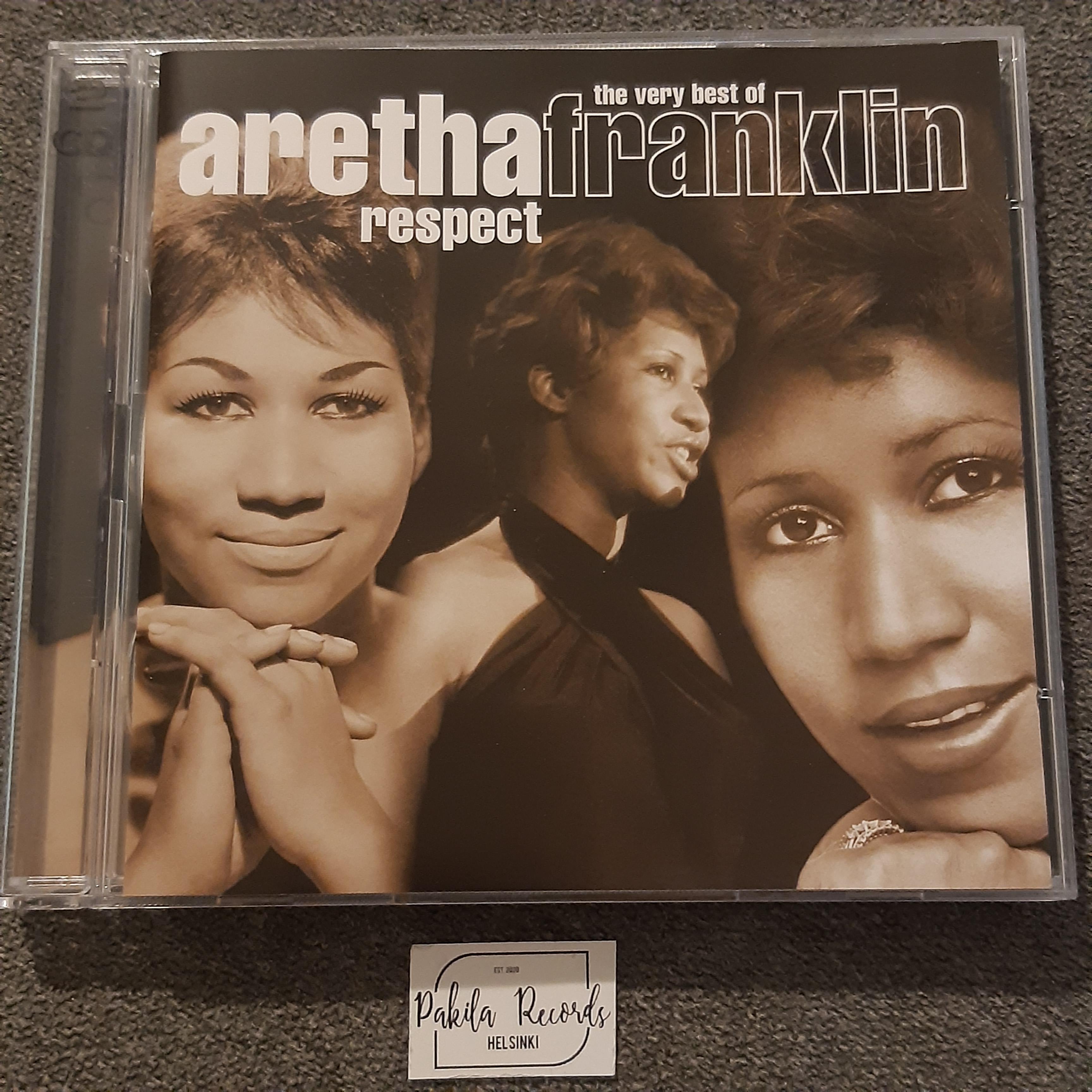 Aretha Franklin  - Respect, The Very Best Of - 2 CD (käytetty)