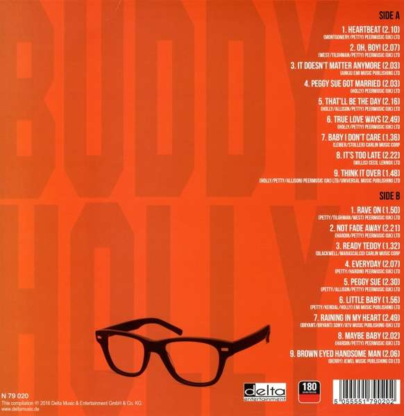 Buddy Holly - Go Buddy Go - LP (uusi)