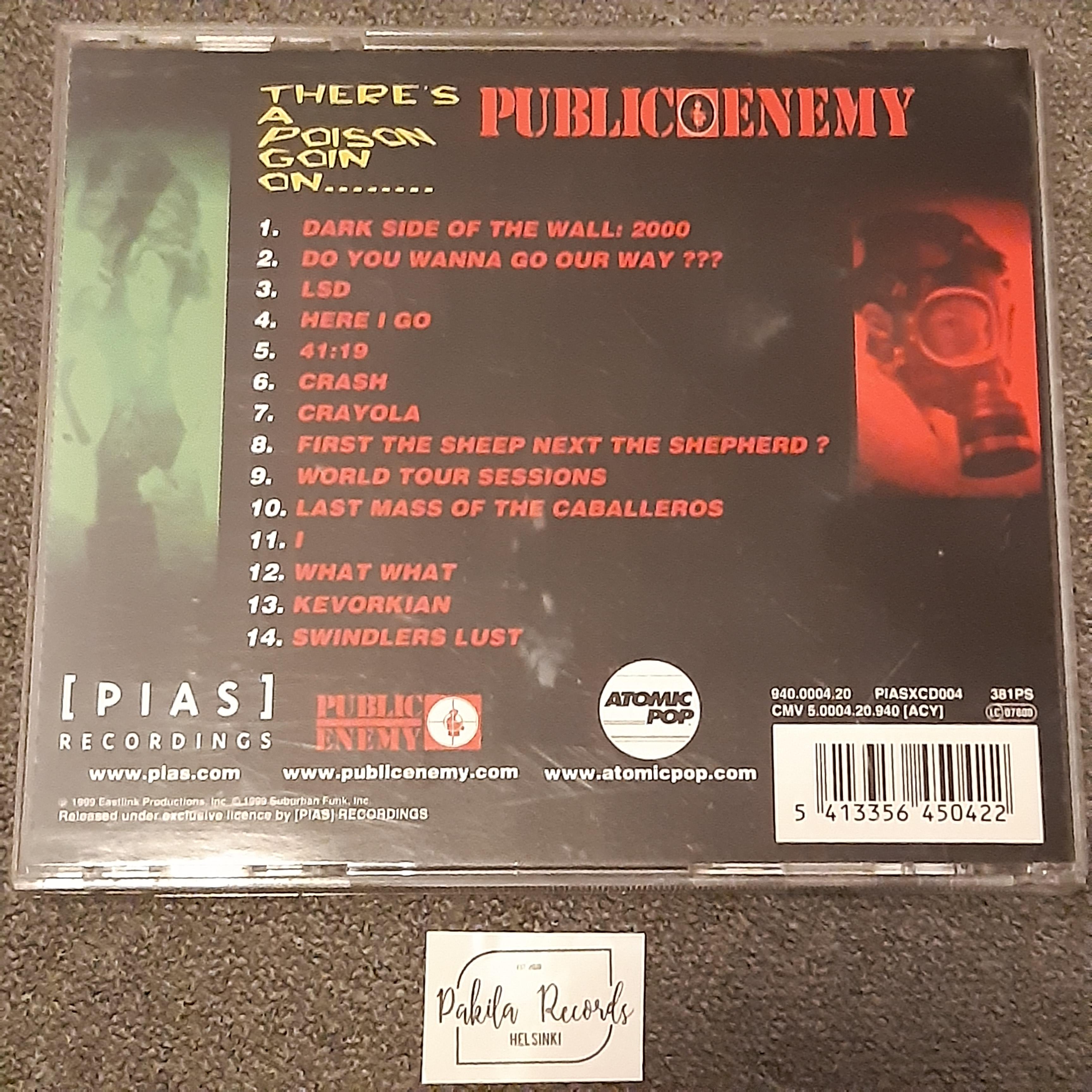 Public Enemy - There's A Poison Goin On.... - CD (käytetty)