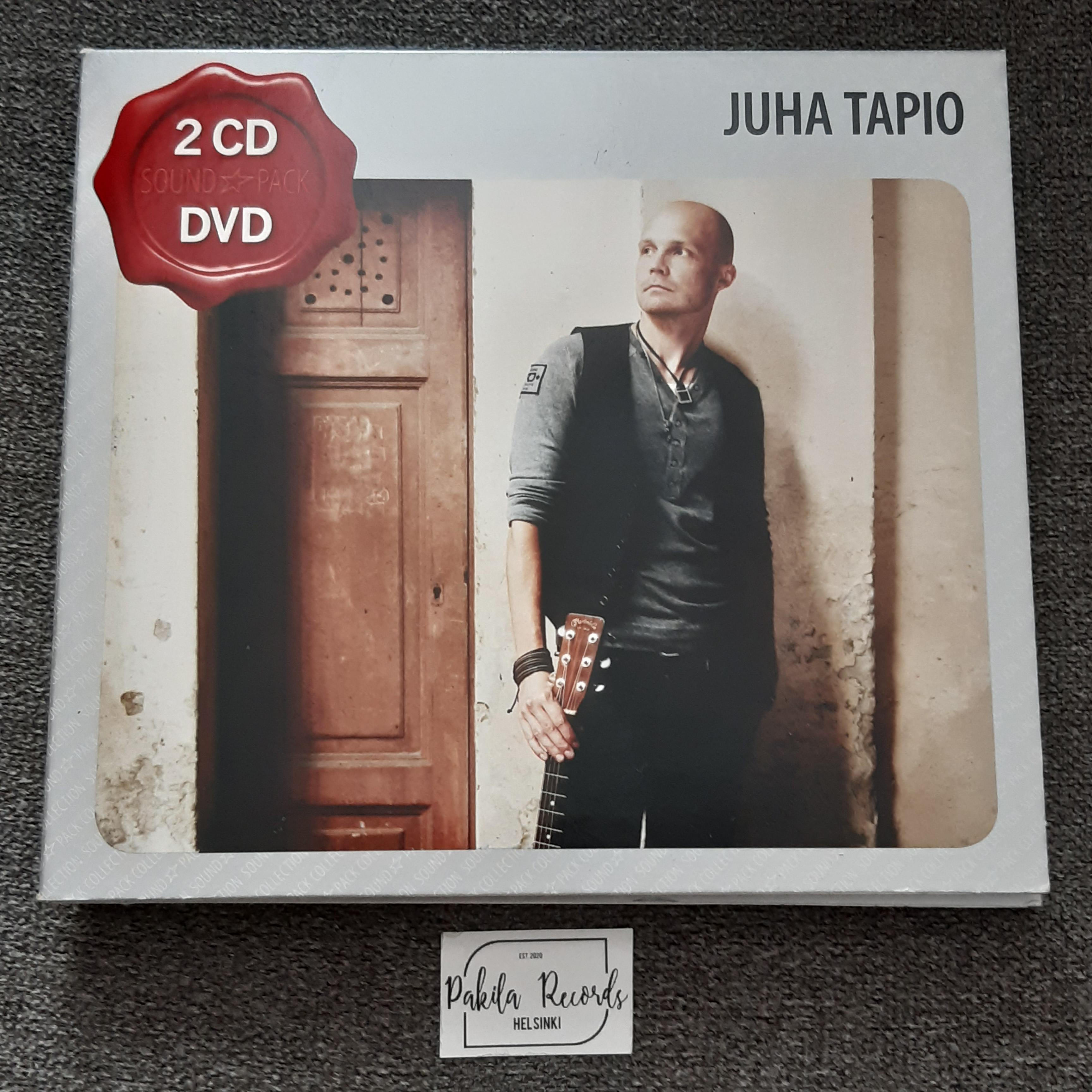 Juha Tapio - Sound Pack - 2 CD + DVD (käytetty)