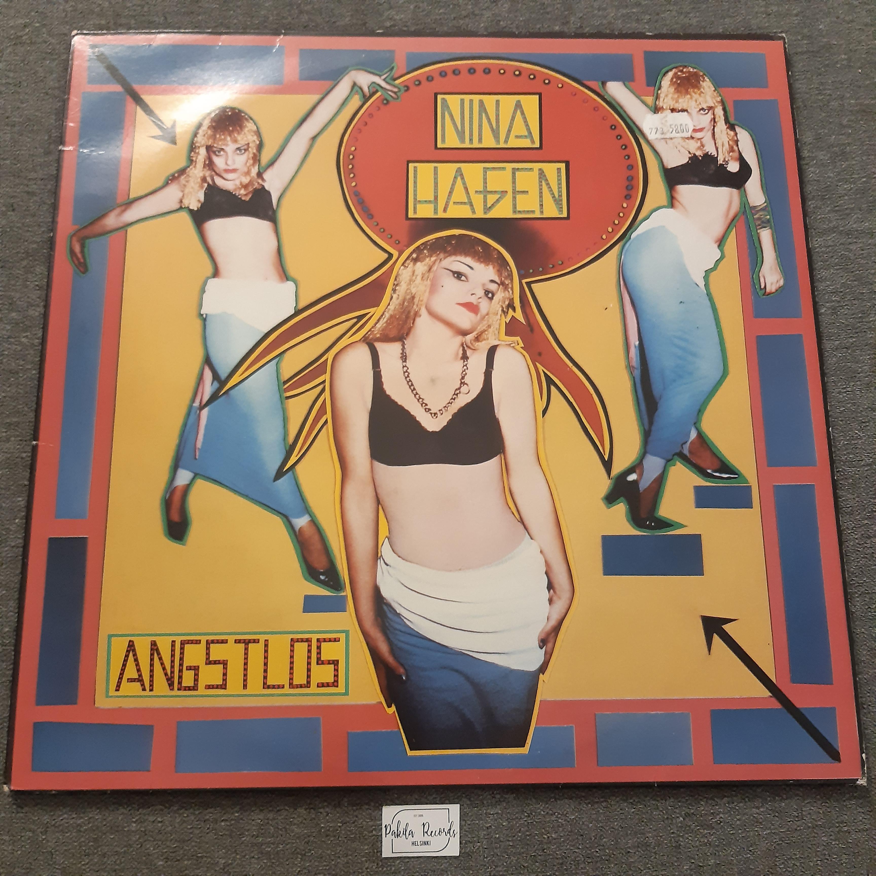 Nina Hagen - Angstlos - LP (käytetty)