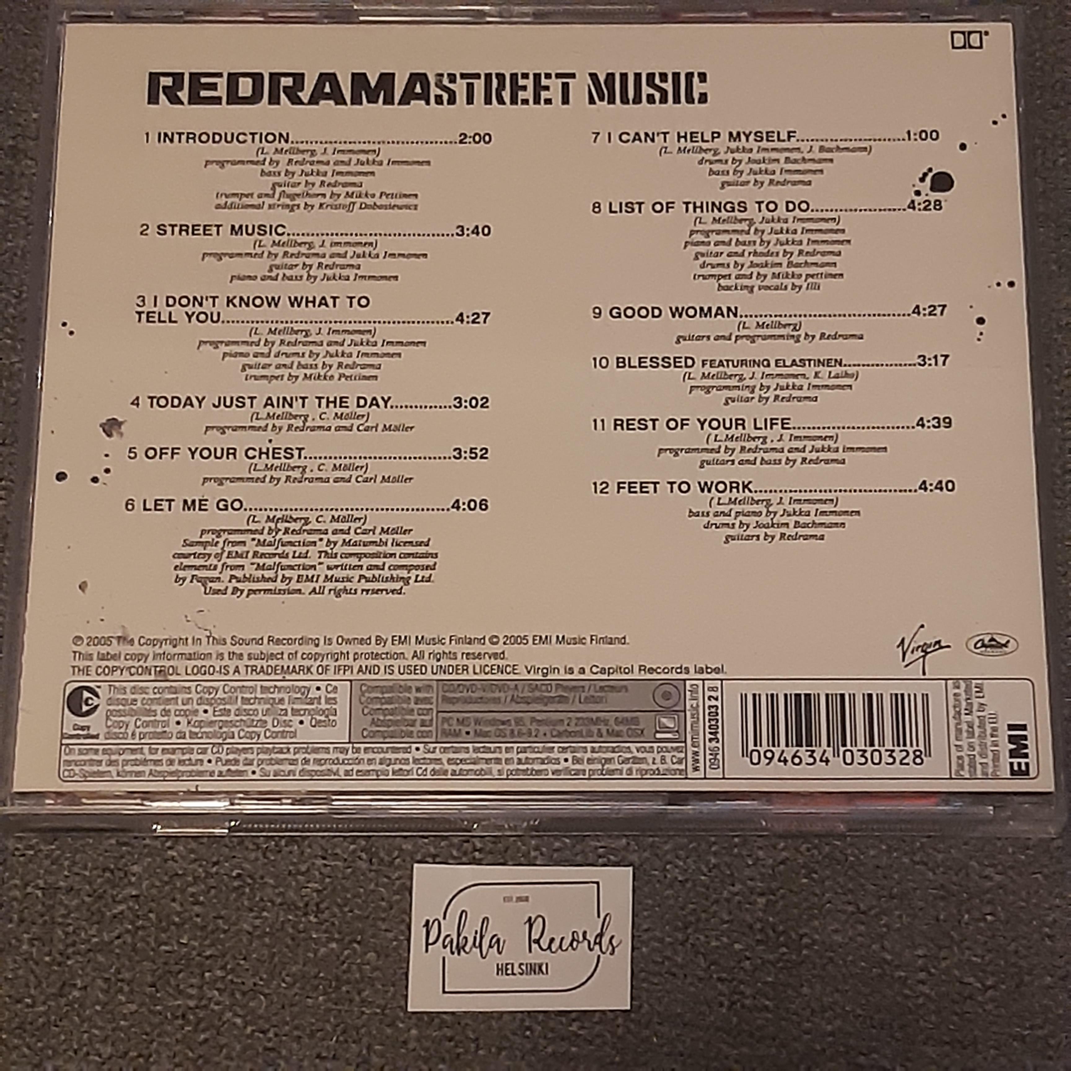Redrama - Street Music - CD (käytetty)