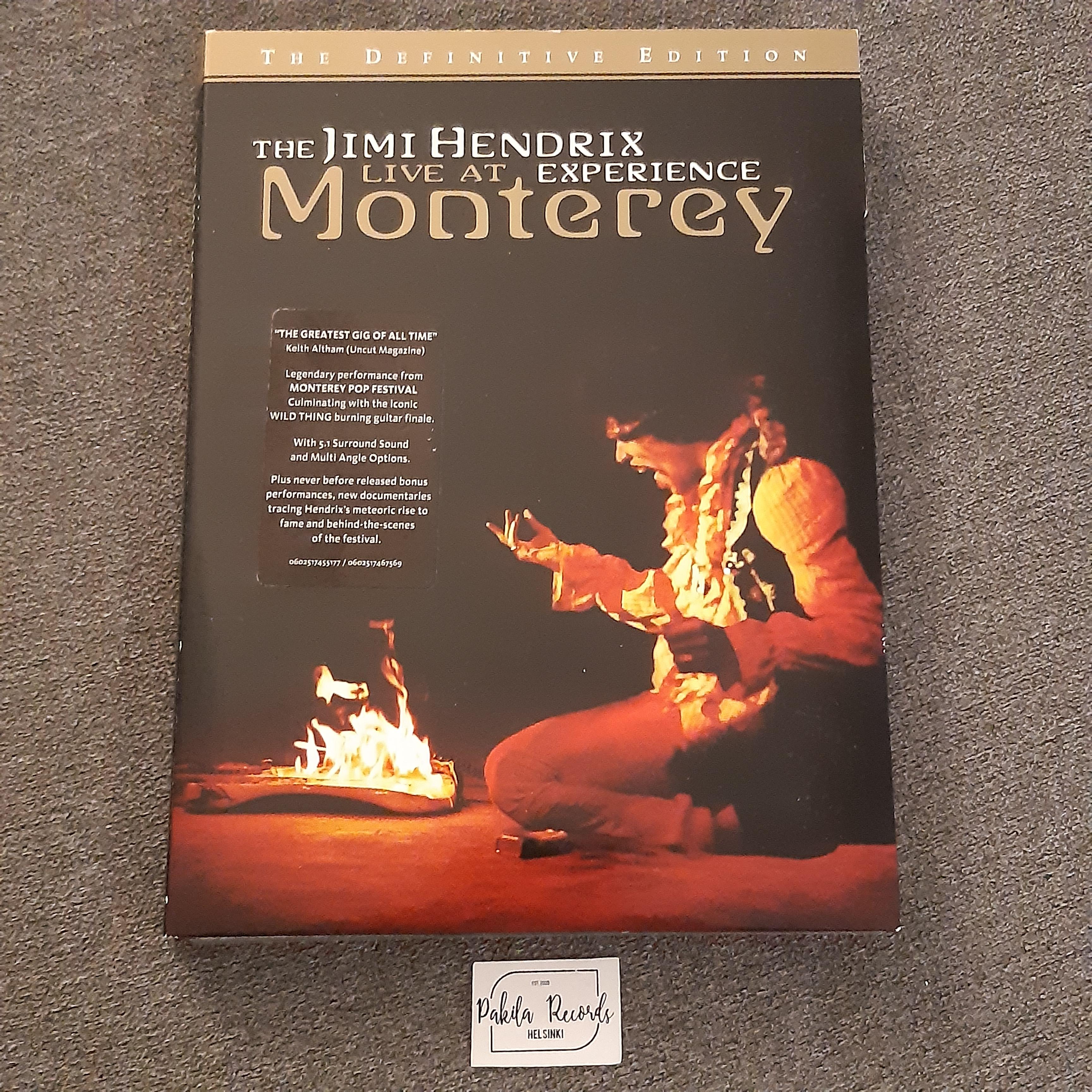 The Jimi Hendrix Experience - Live At Monterey - DVD (käytetty)