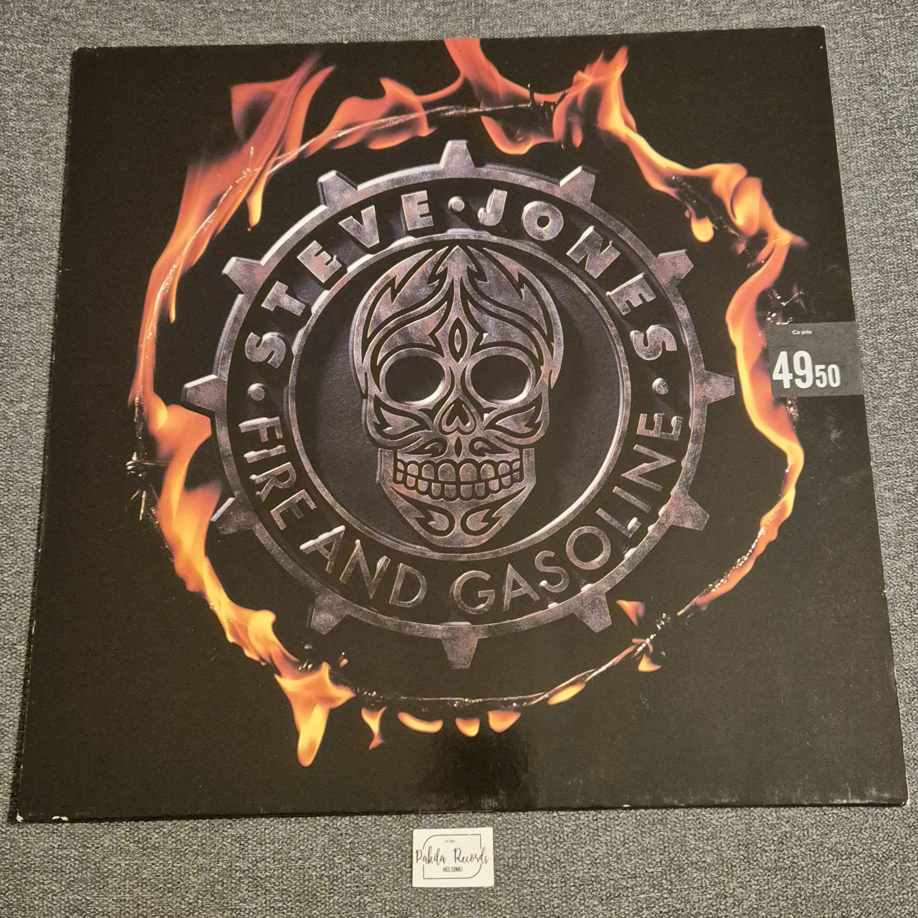 Steve Jones - Fire And Gasoline - LP (käytetty)