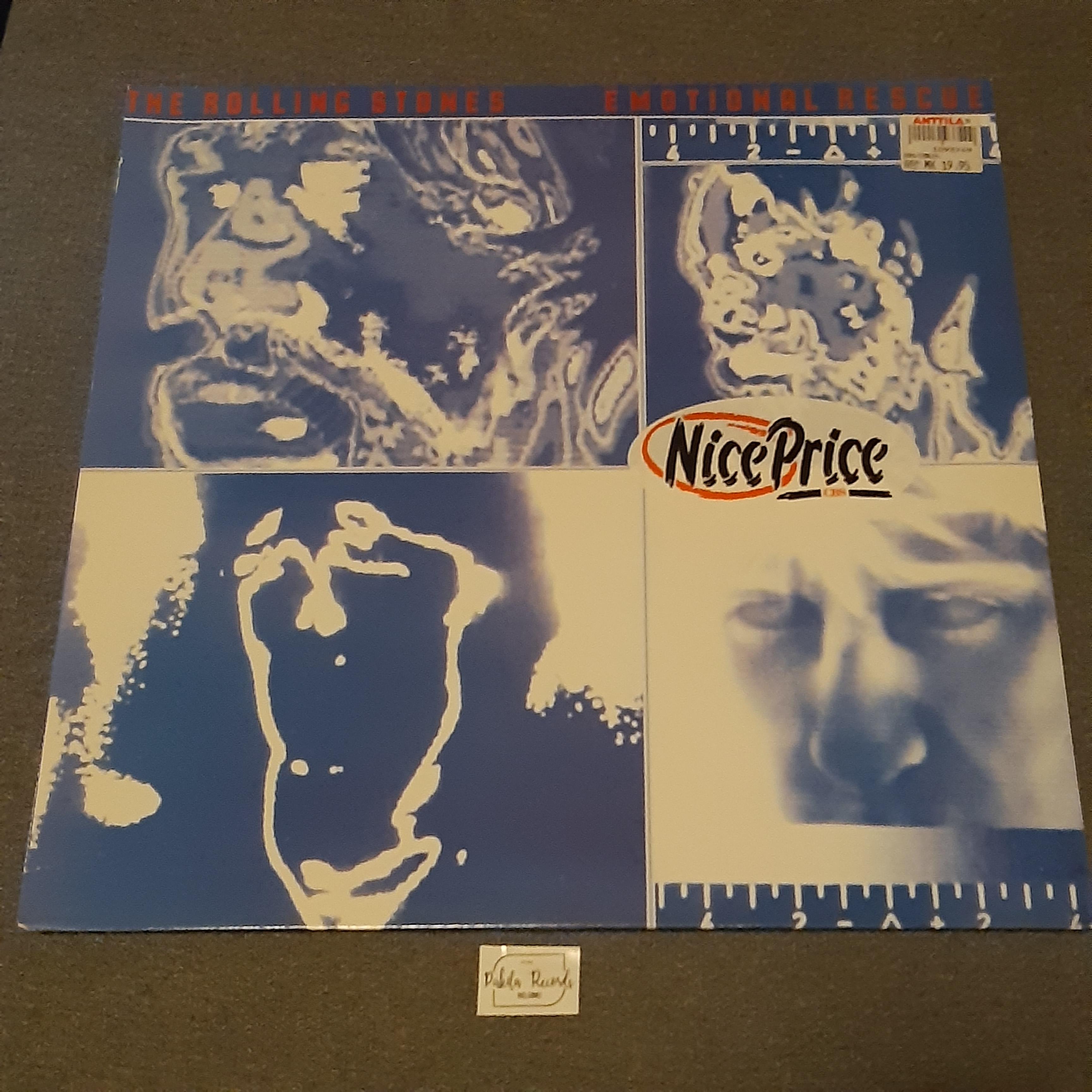 The Rolling Stones - Emotional Rescue - LP (käytetty)