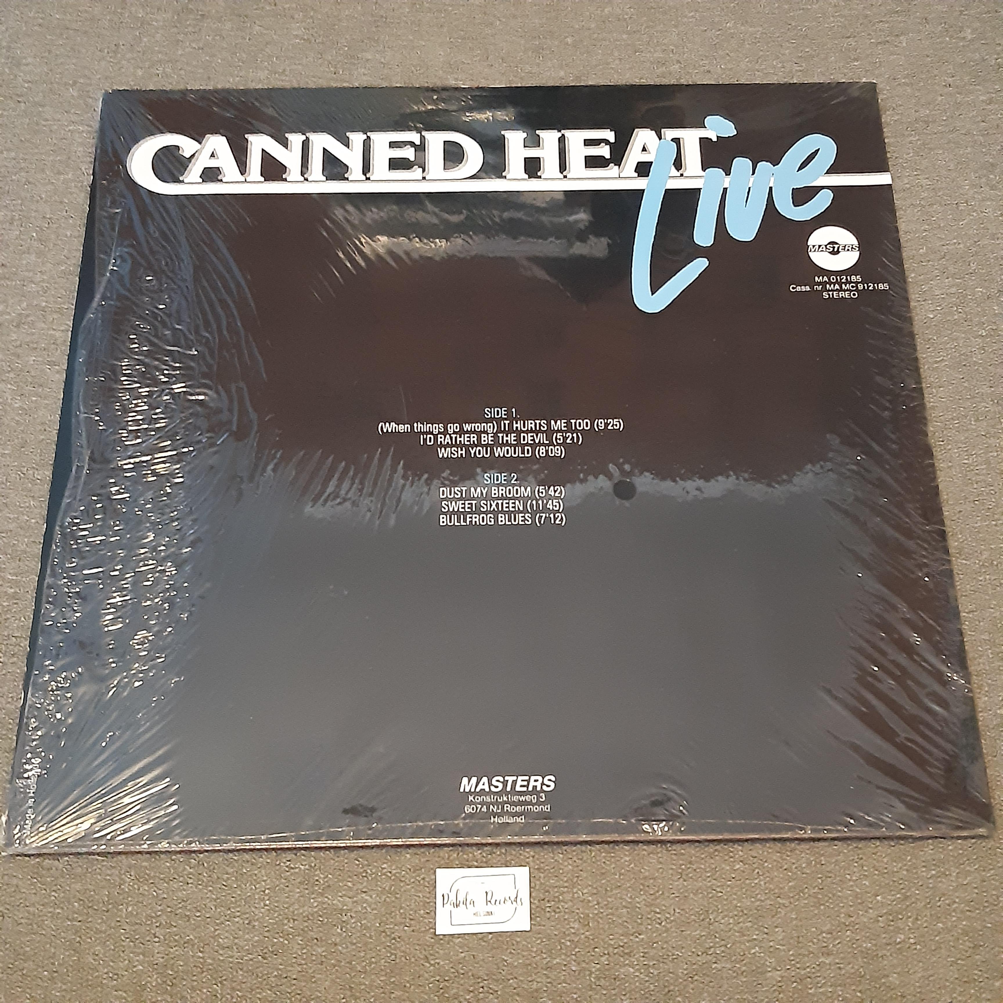 Canned Heat - Live - LP (käytetty)