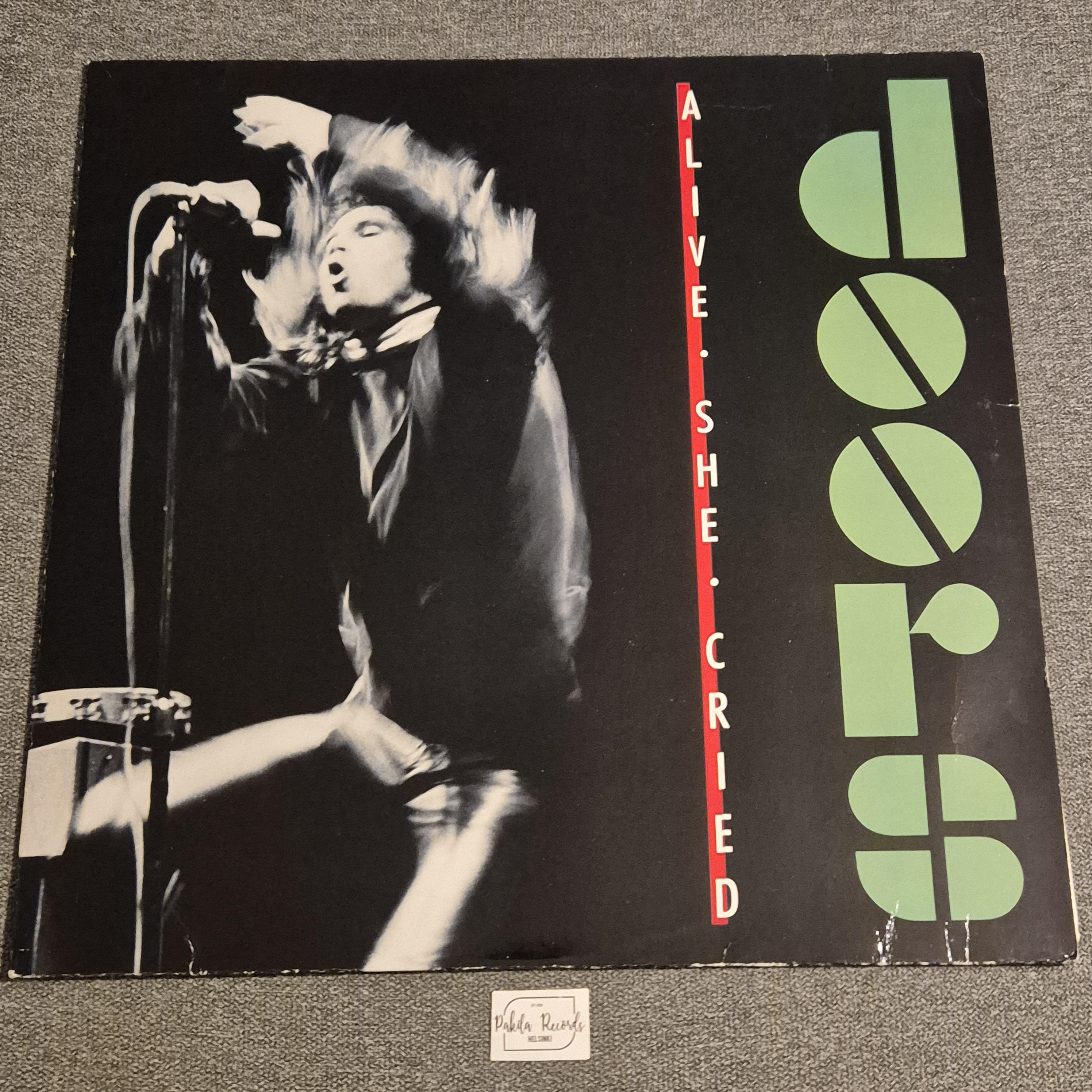 The Doors - Alive, She Cried - LP (käytetty)