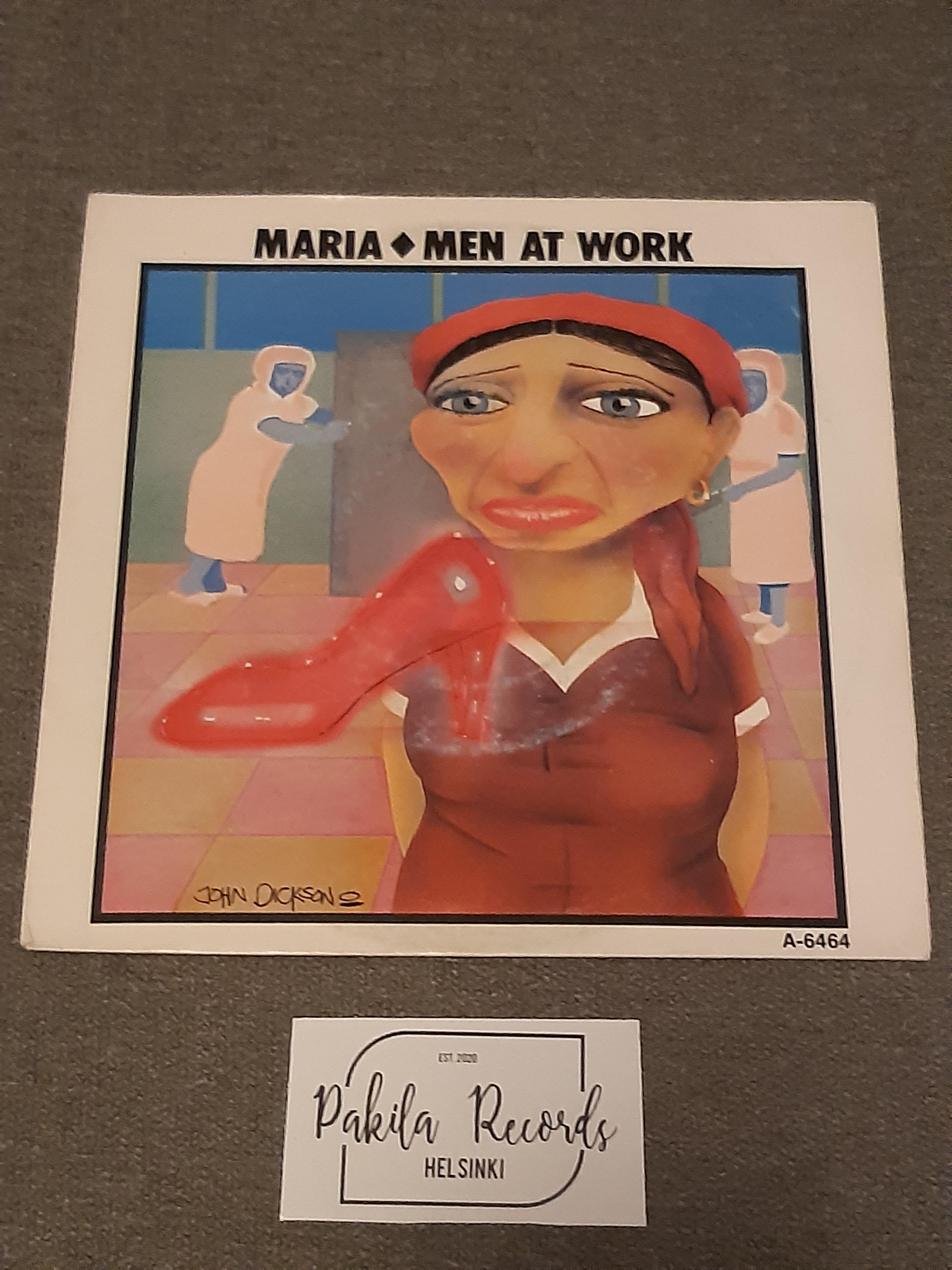 Men At Work - Maria - Single 7" (käytetty)