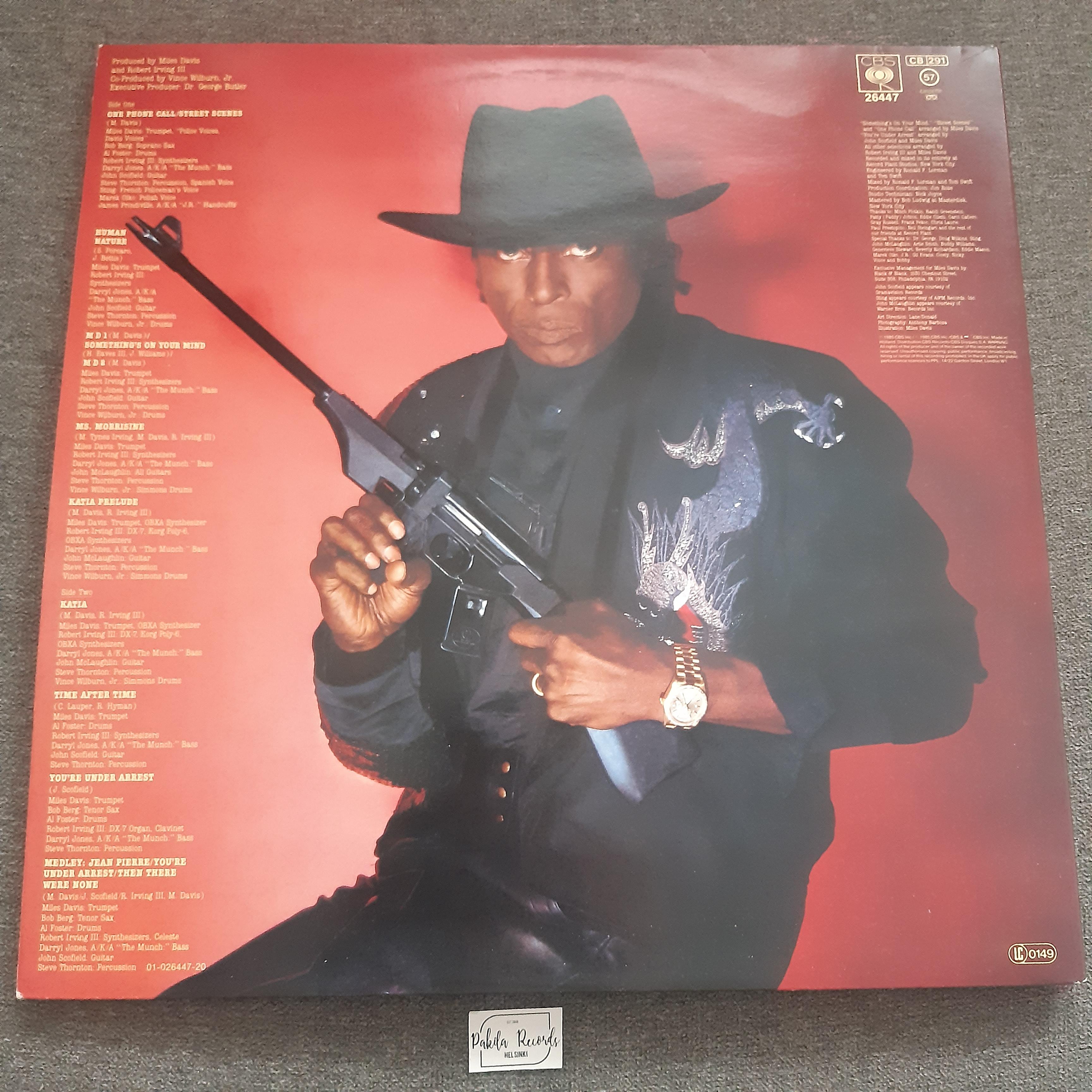 Miles Davis - You're Under Arrest - LP (käytetty)