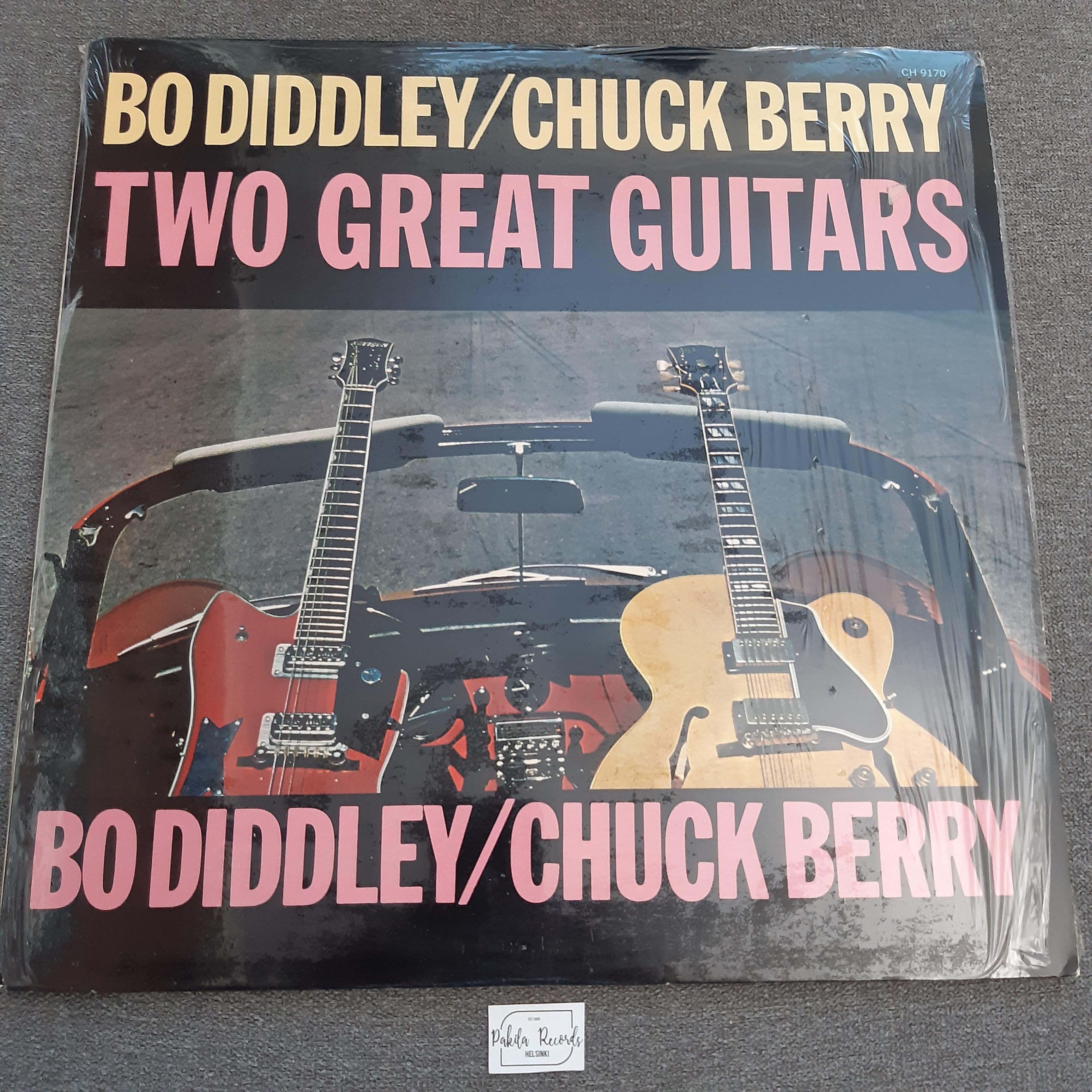 Bo Diddley / Chuck Berry - Two Hreat Guitars - LP (käytetty)
