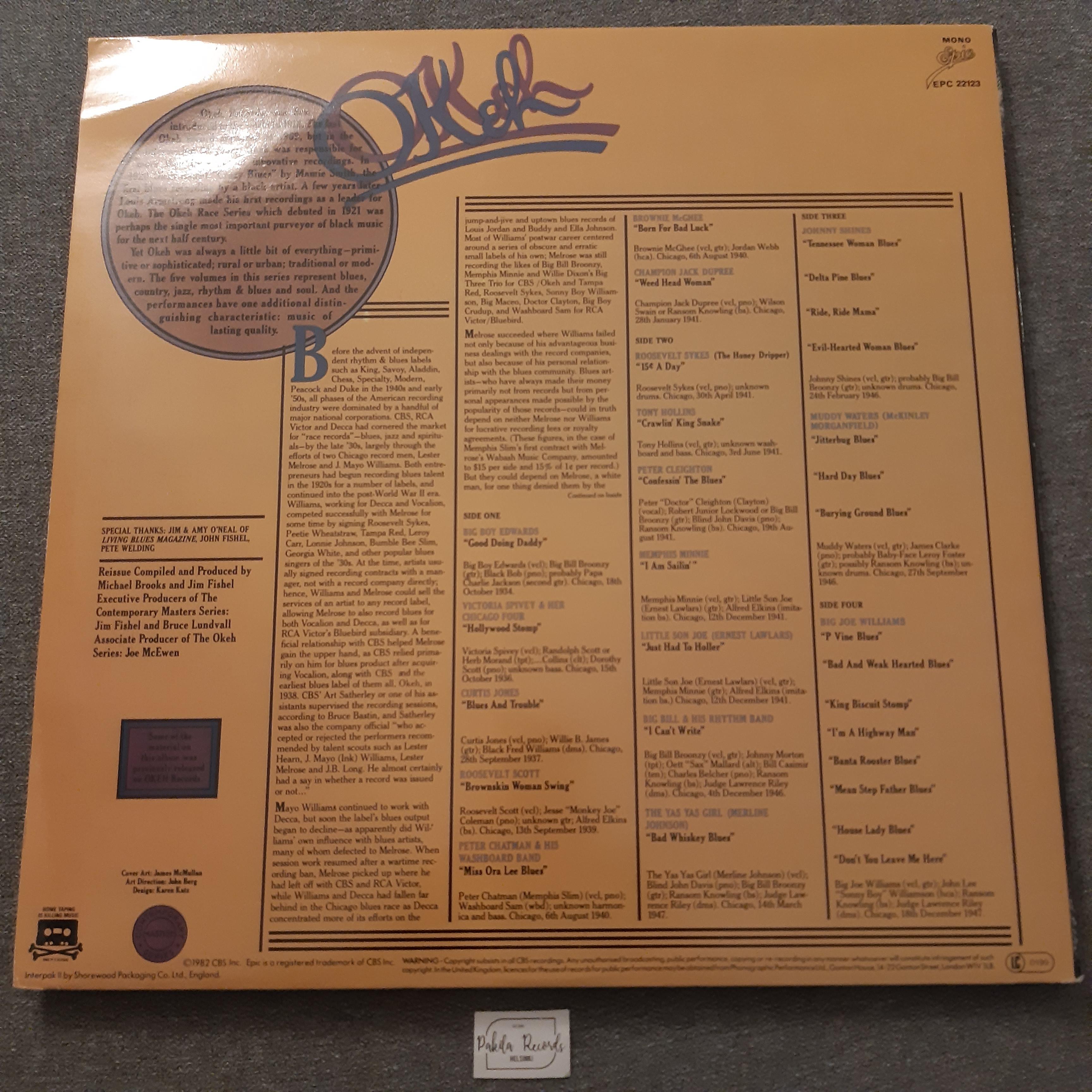 Okeh Chicago Blues - 2 LP (käytetty)