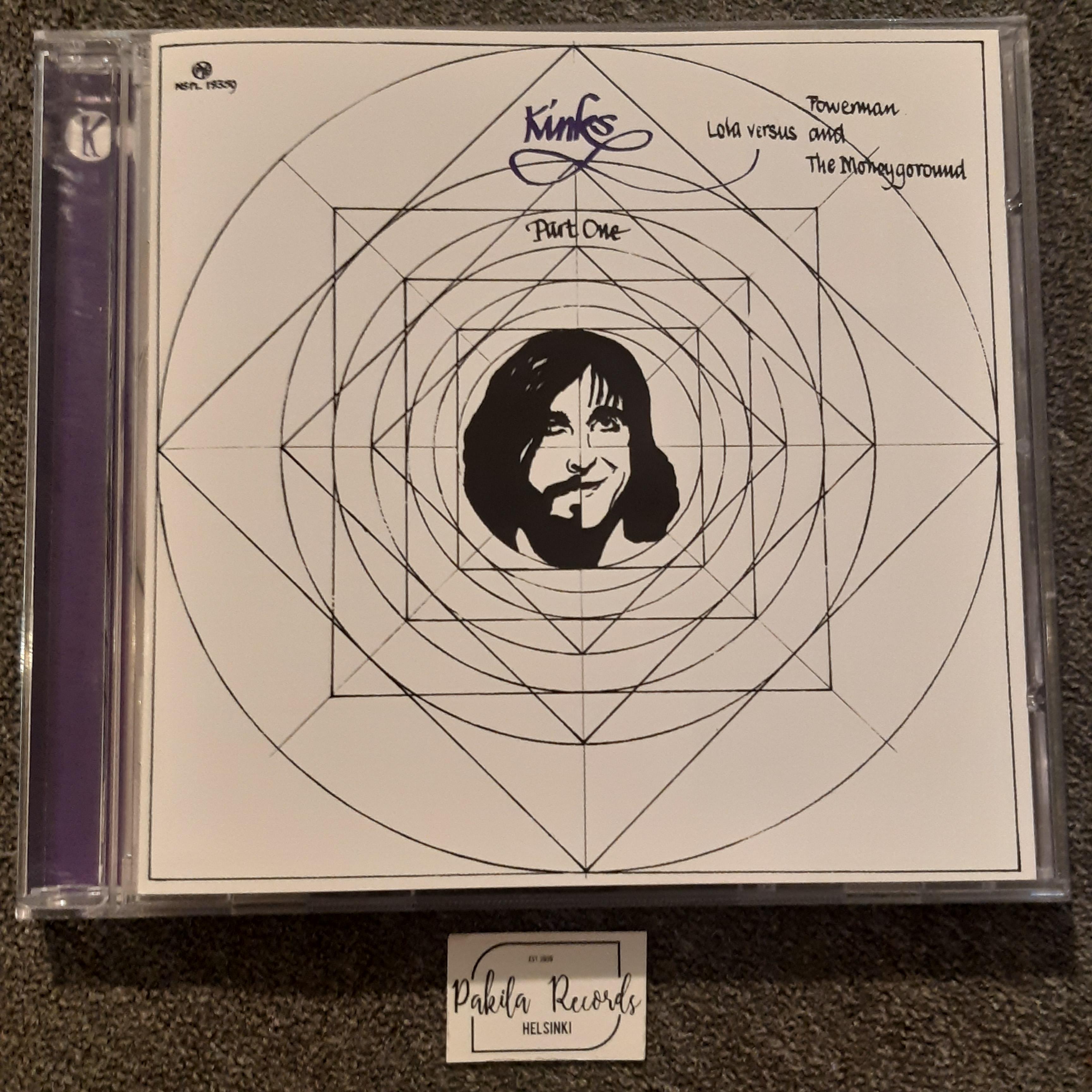 Kinks - Kinks Part One, Lola Versus Powerman And The Moneygoround - CD (käytetty)