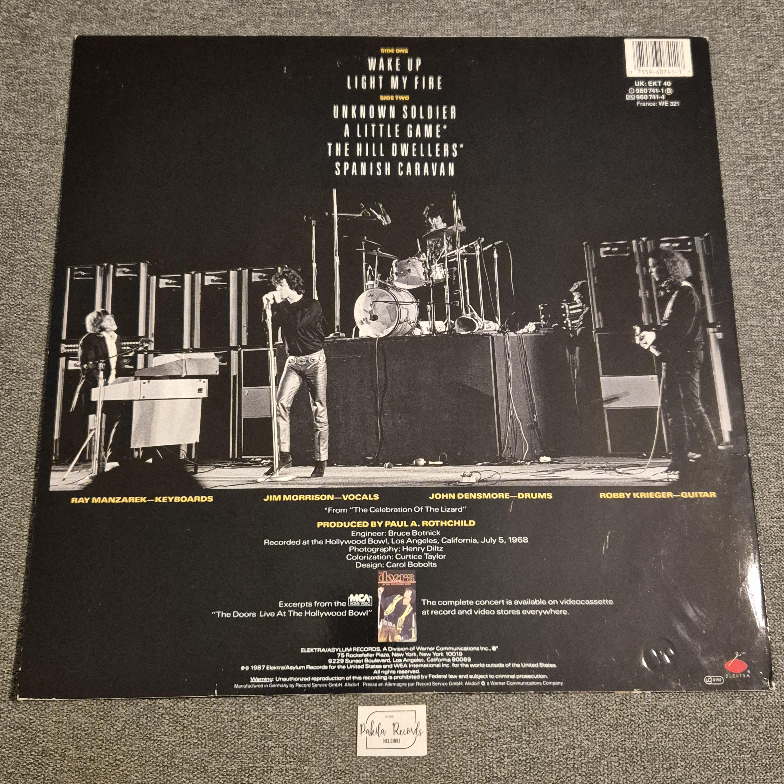 The Doors - Live At The Hollywood Bowl - LP (käytetty)