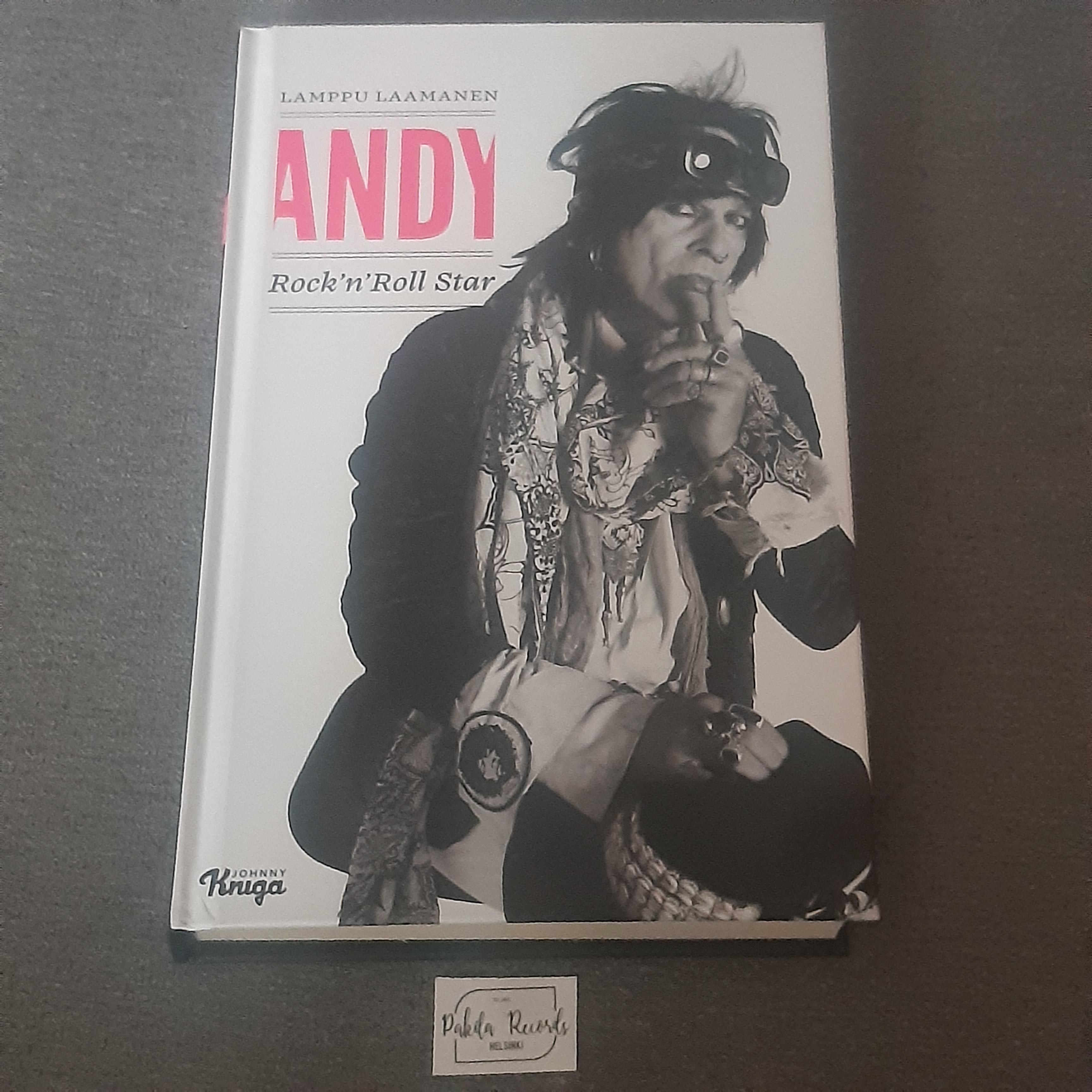 Andy, Rock'n'Roll Star - Lamppu Laamanen - Kirja (käytetty)