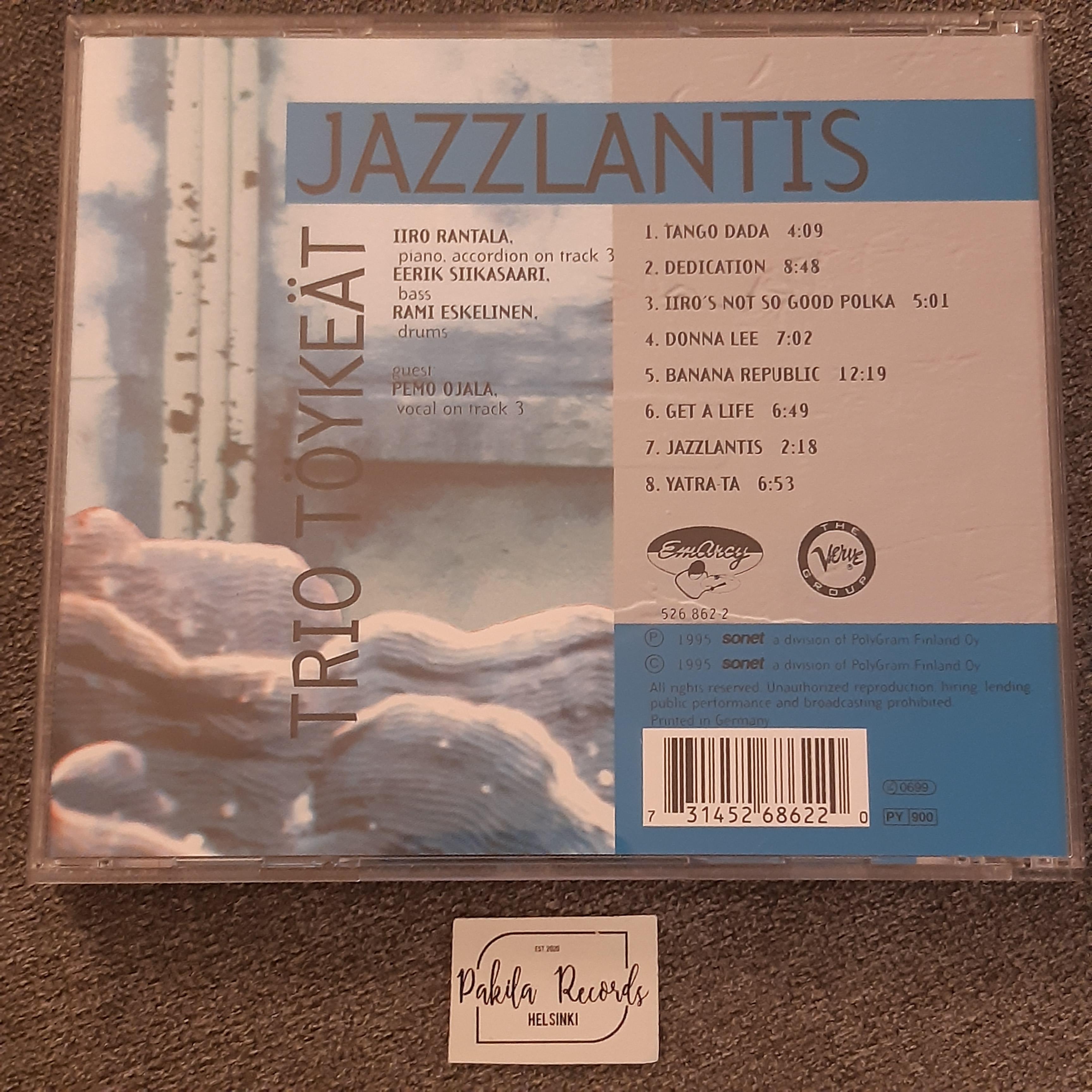 Trio Töykeät - Jazzlantis - CD (käytetty)