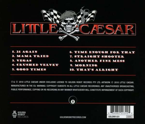 Little Caesar - Eight - CD (uusi)