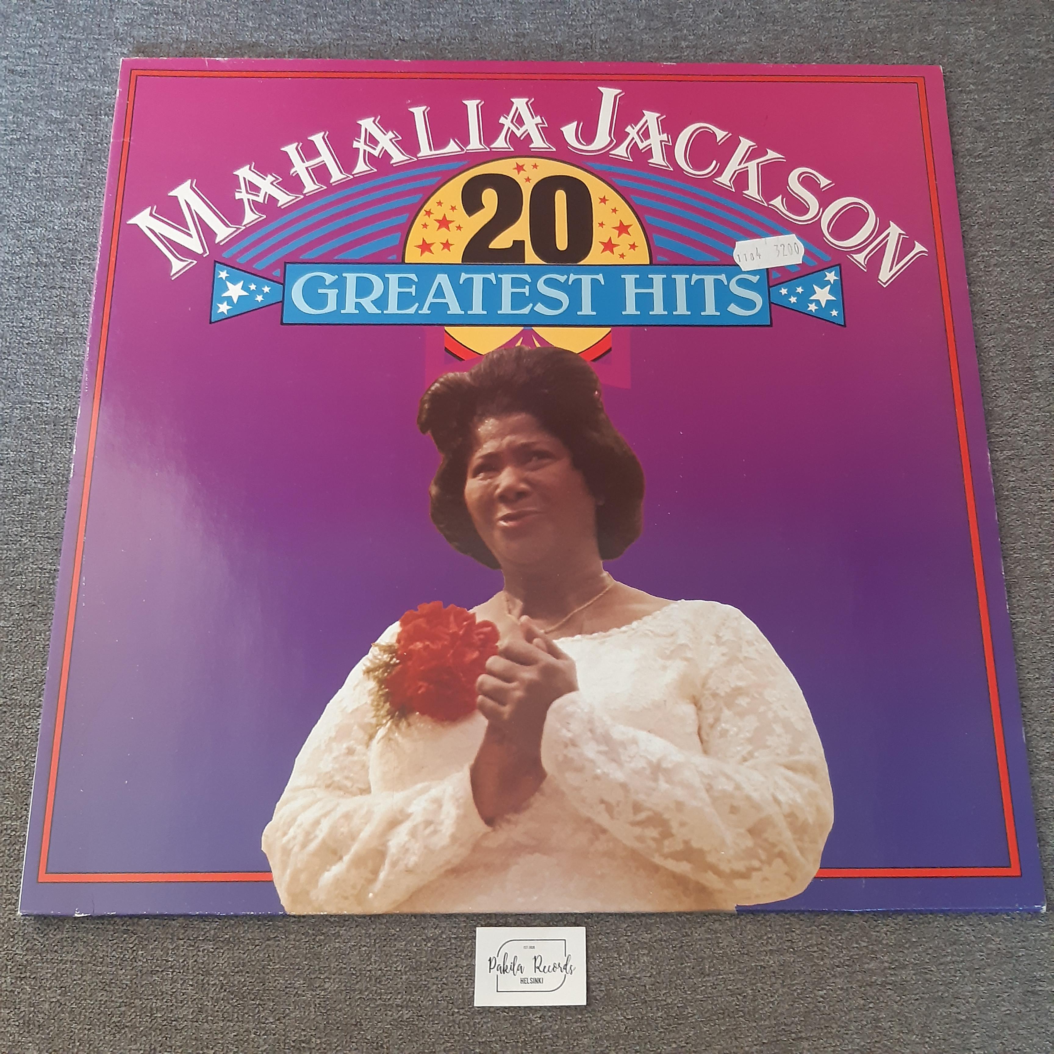 Mahalia Jackson - 20 Greatest Hits - LP (käytetty)