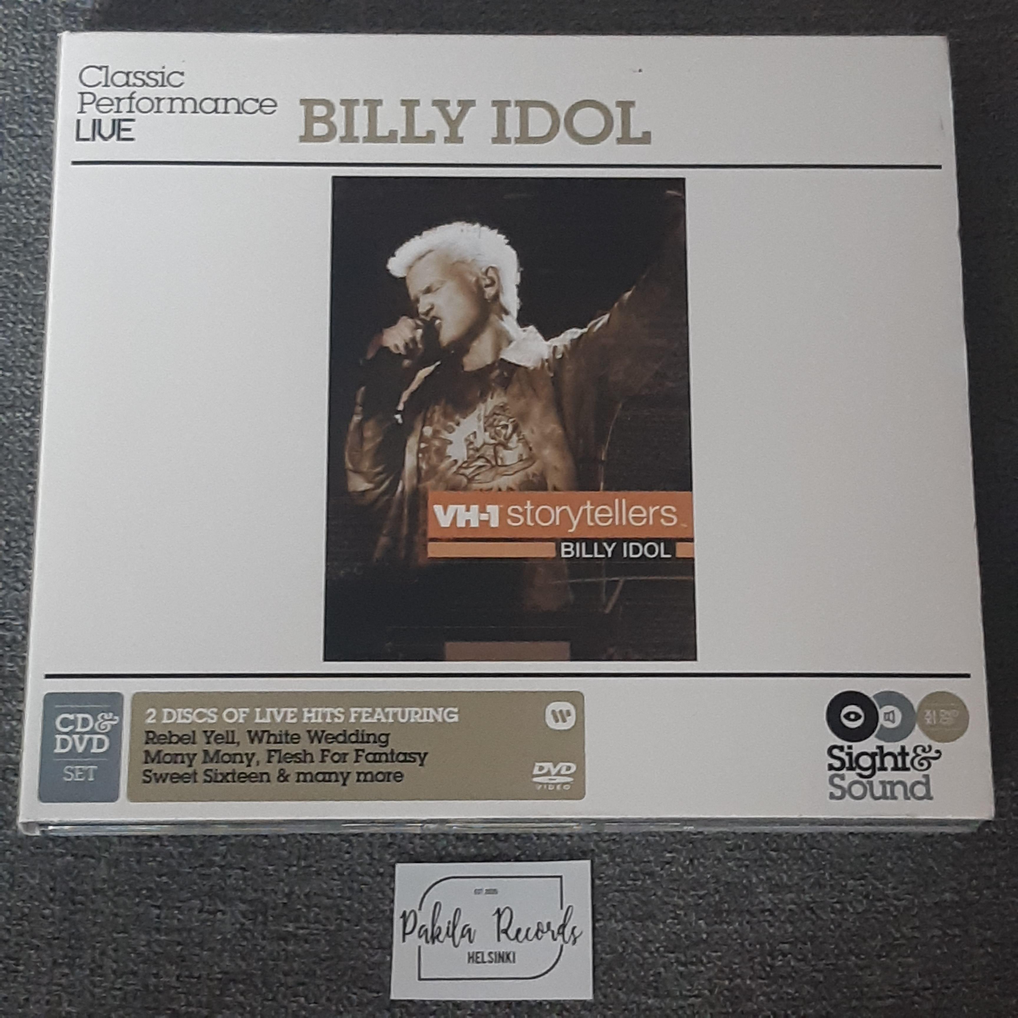 Billy Idol - VH-1 Storytellers - CD + DVD (käytetty)