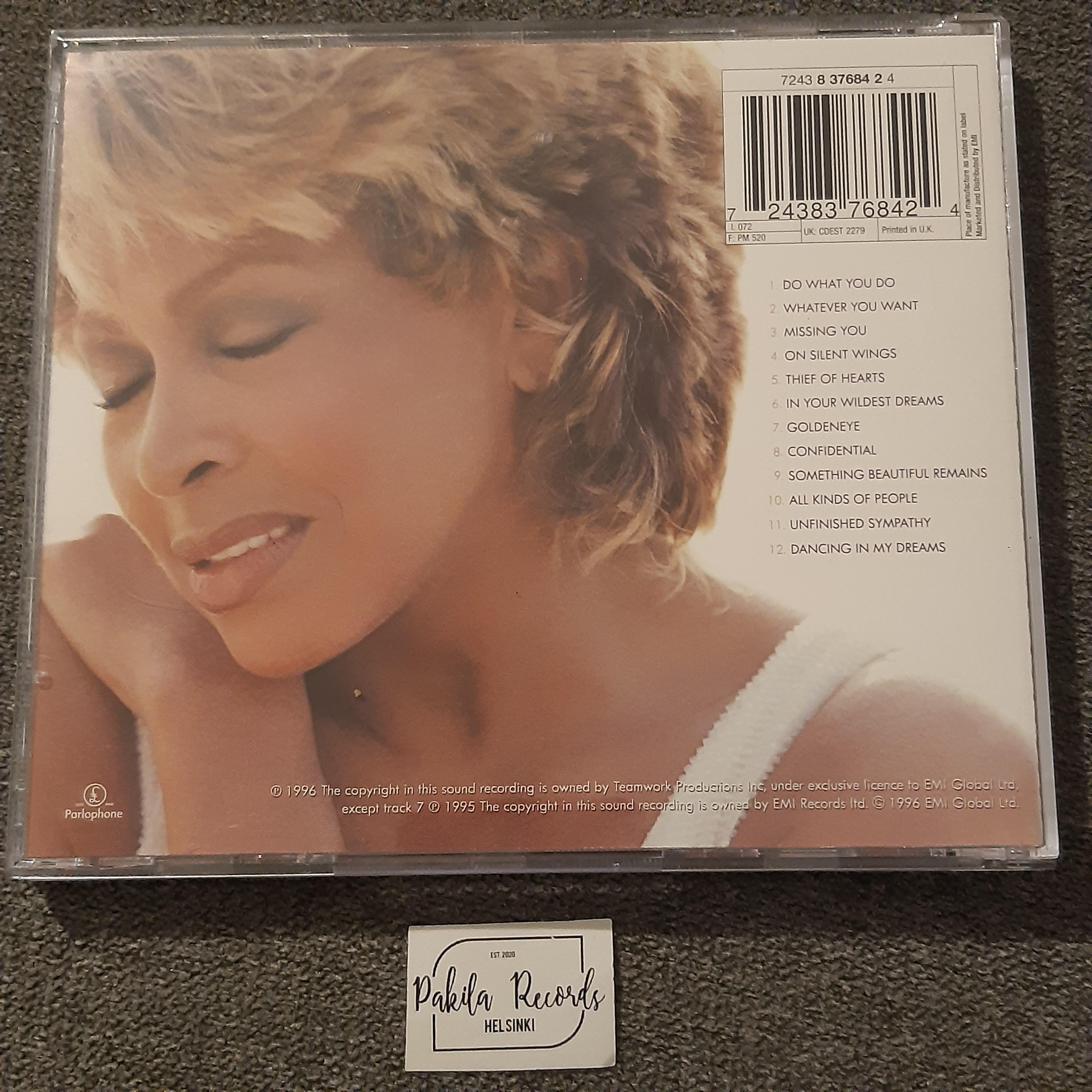 Tina Turner - Wildest Dreams - CD (käytetty)