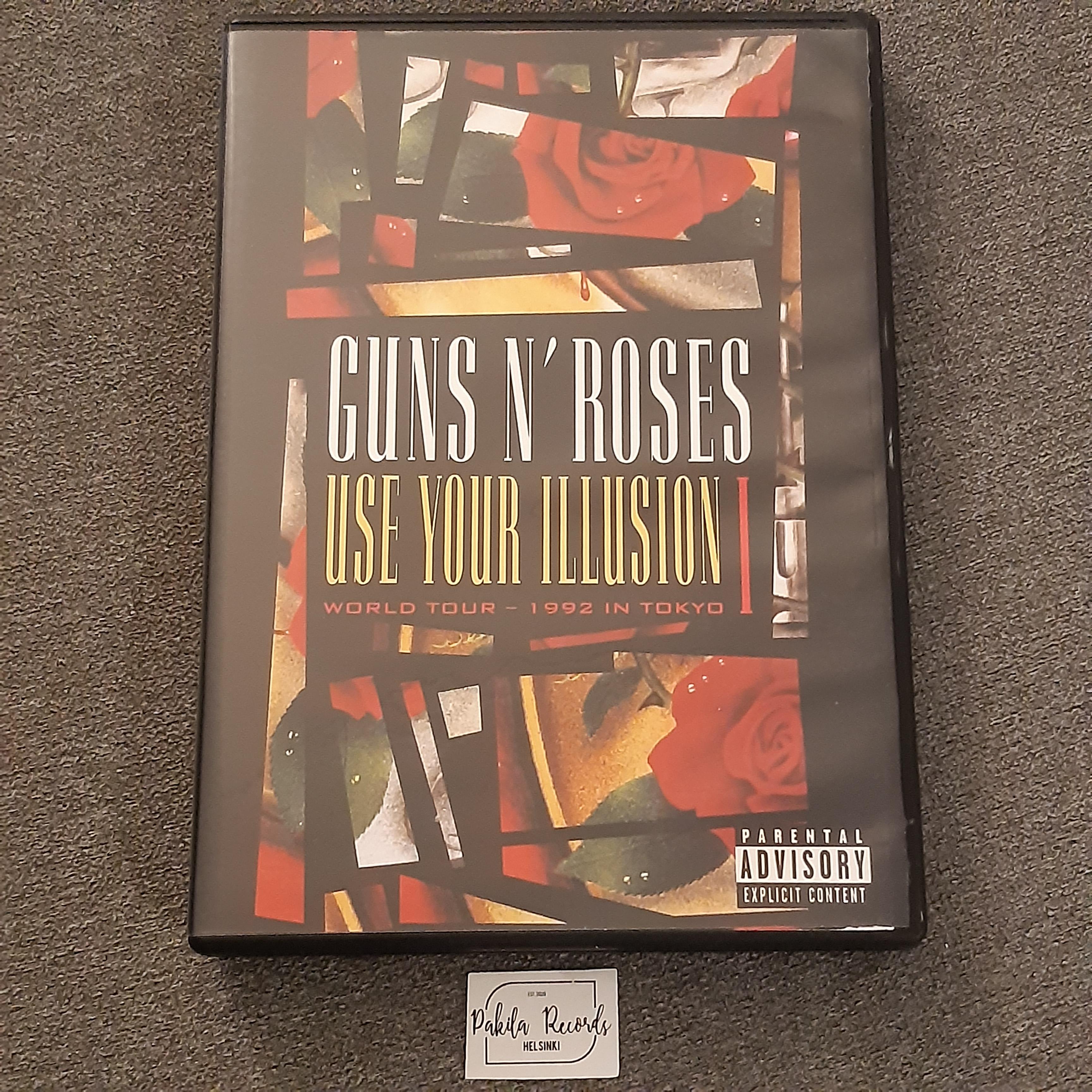 Guns N' Roses - Use Your Illusion I, World Tour, 1992 In Tokyo - DVD (käytetty)