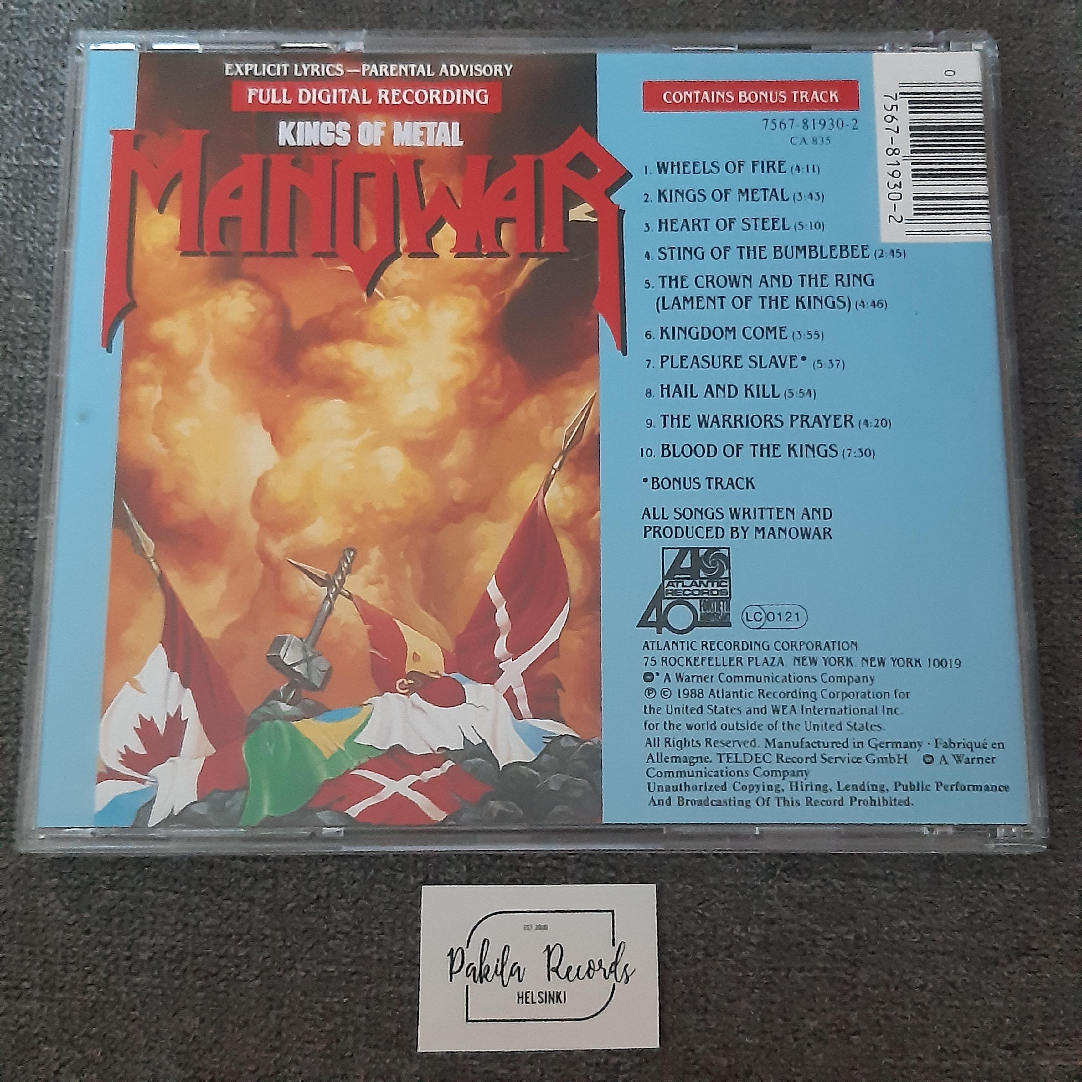 Manowar - Kings Of Metal - CD (käytetty)
