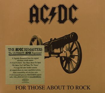 AC/DC - For Those About To Rock - CD (uusi)