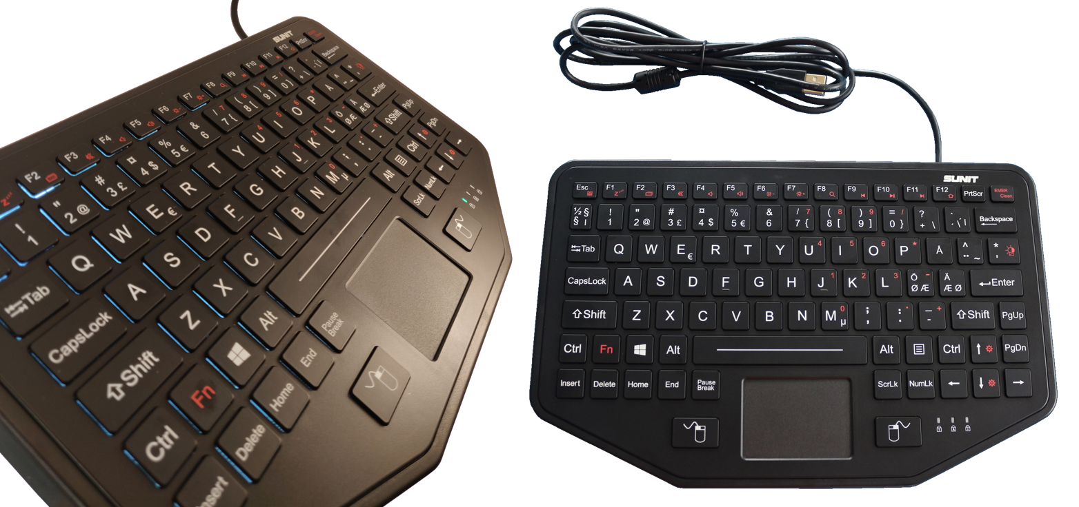 IP-Keyboard, Keyboard, Lighted keyboard, Waterproof Keyboard