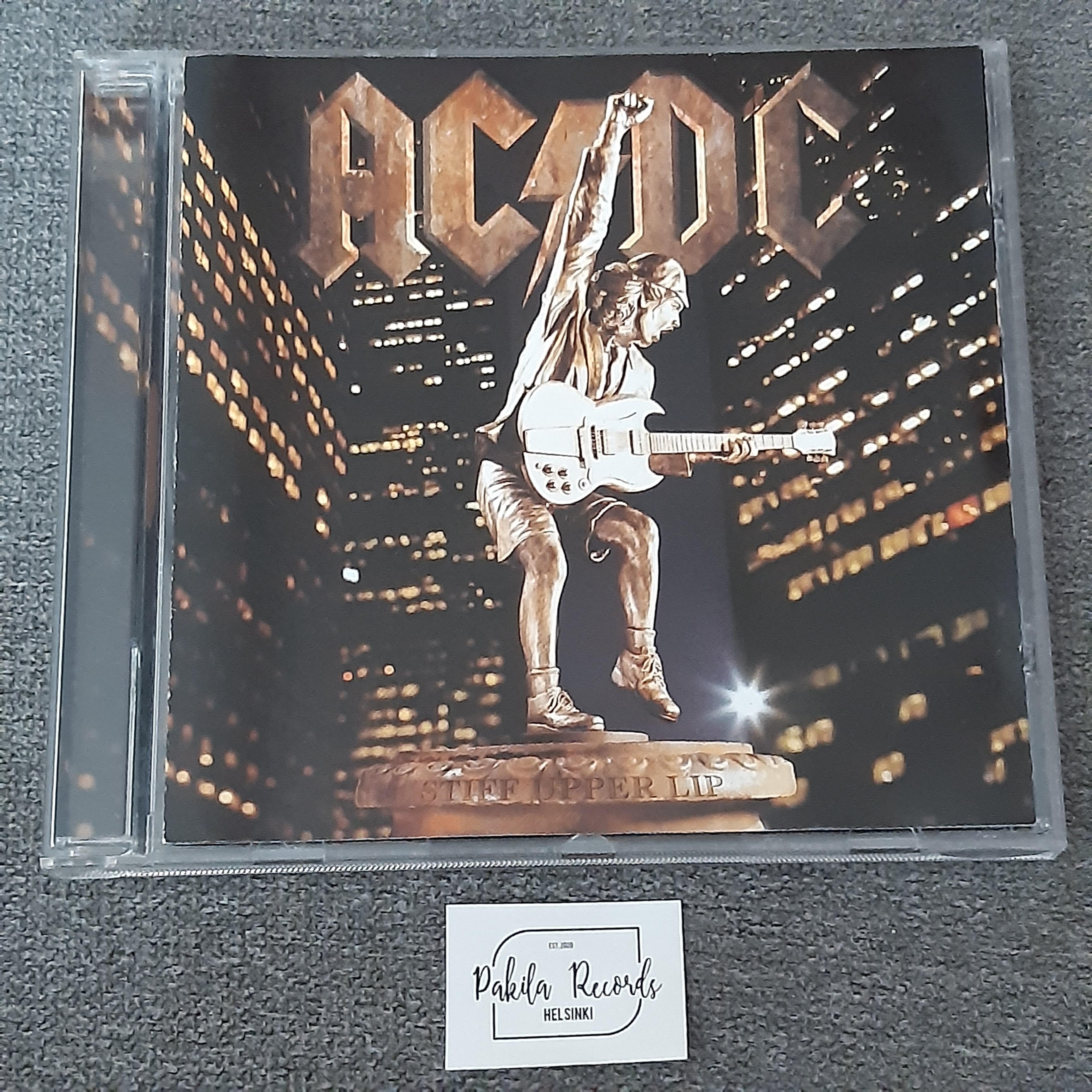 AC/DC - Stiff Upper Lip - CD (käytetty)