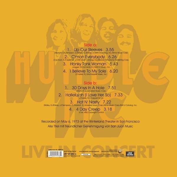 Humble Pie - Live In Concert - LP (uusi)