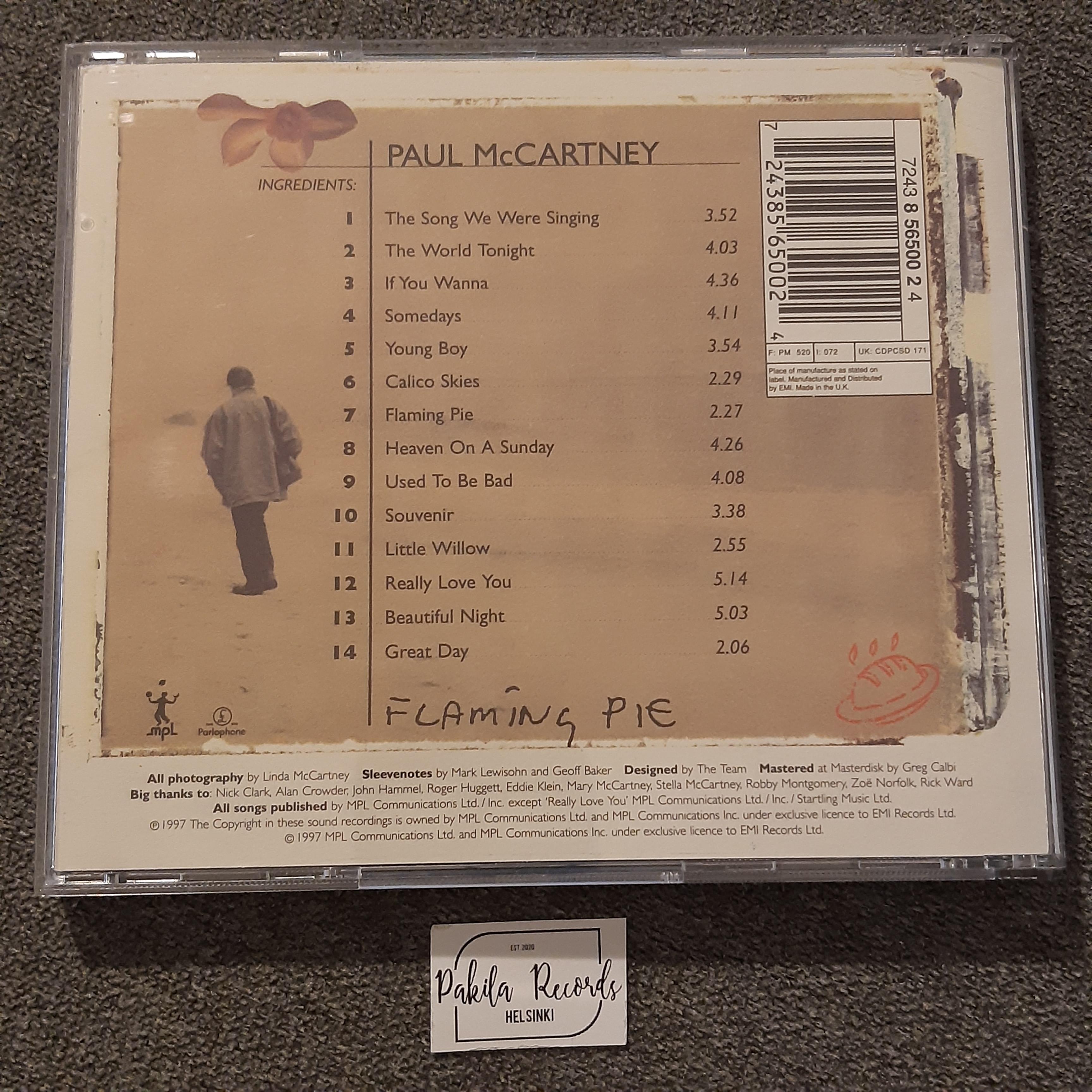 Paul McCartney - Flaming Pie - CD (käytetty)