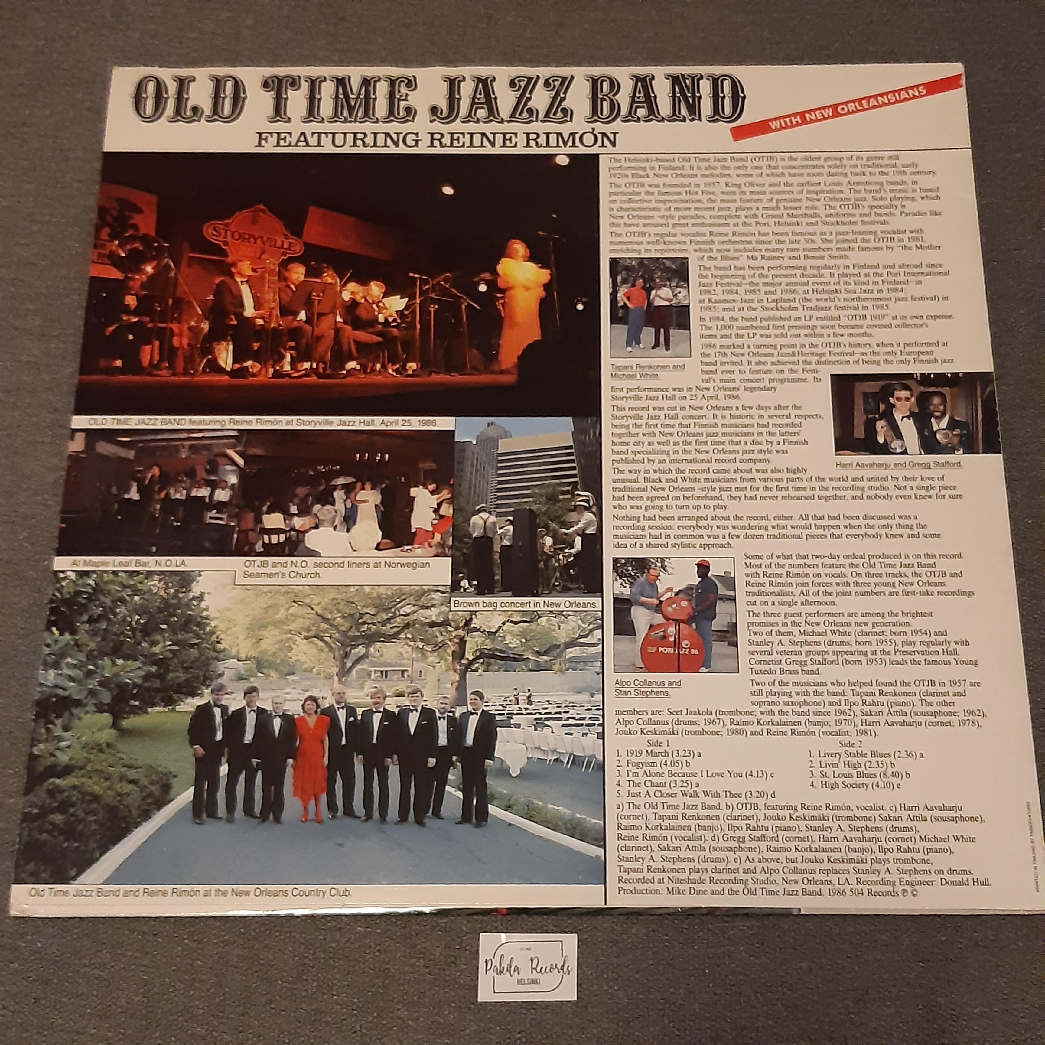 Old Time Jazz Band Featuring Reine Rimón - s/t - LP (käytetty)