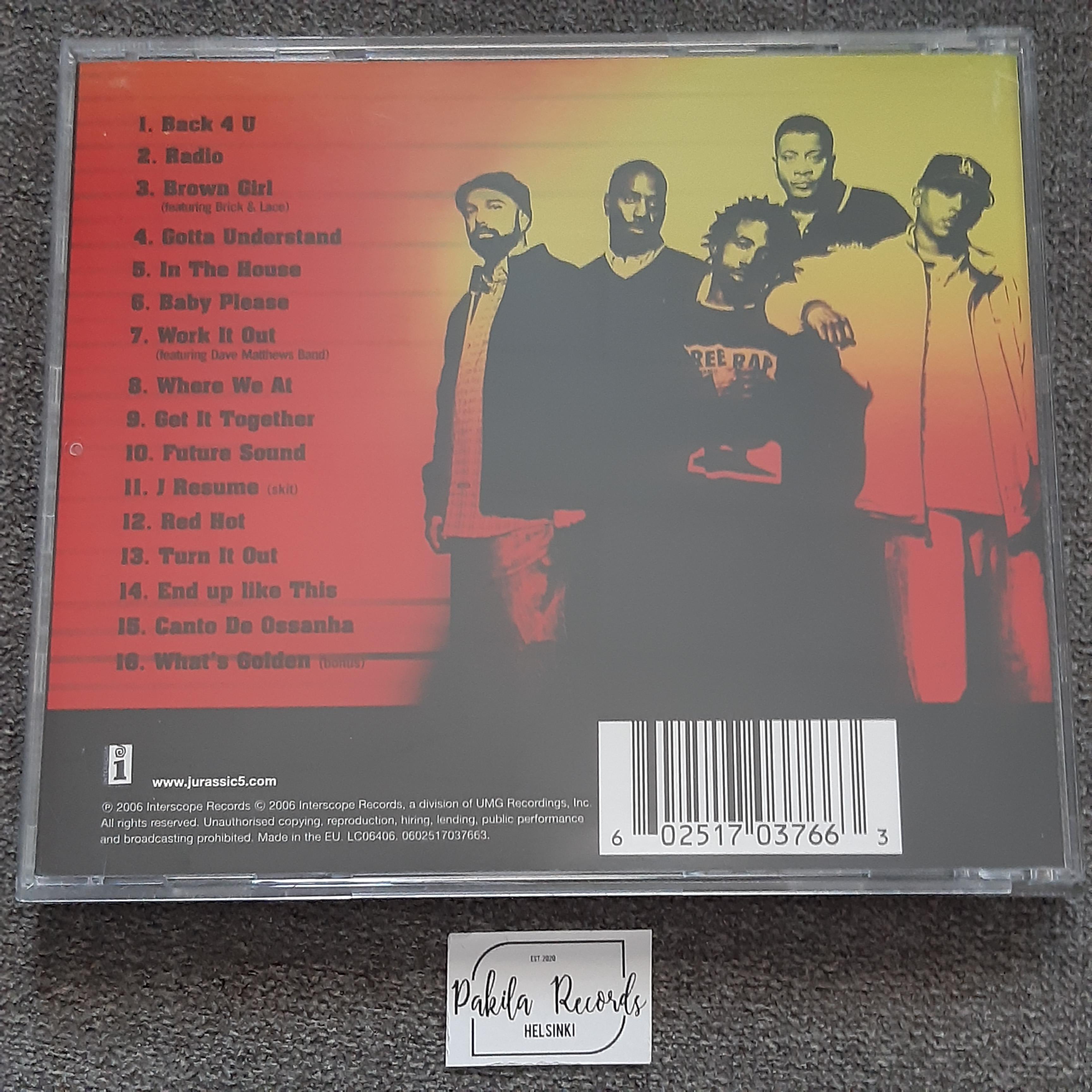 Jurassic 5 - Feedback - CD (käytetty)