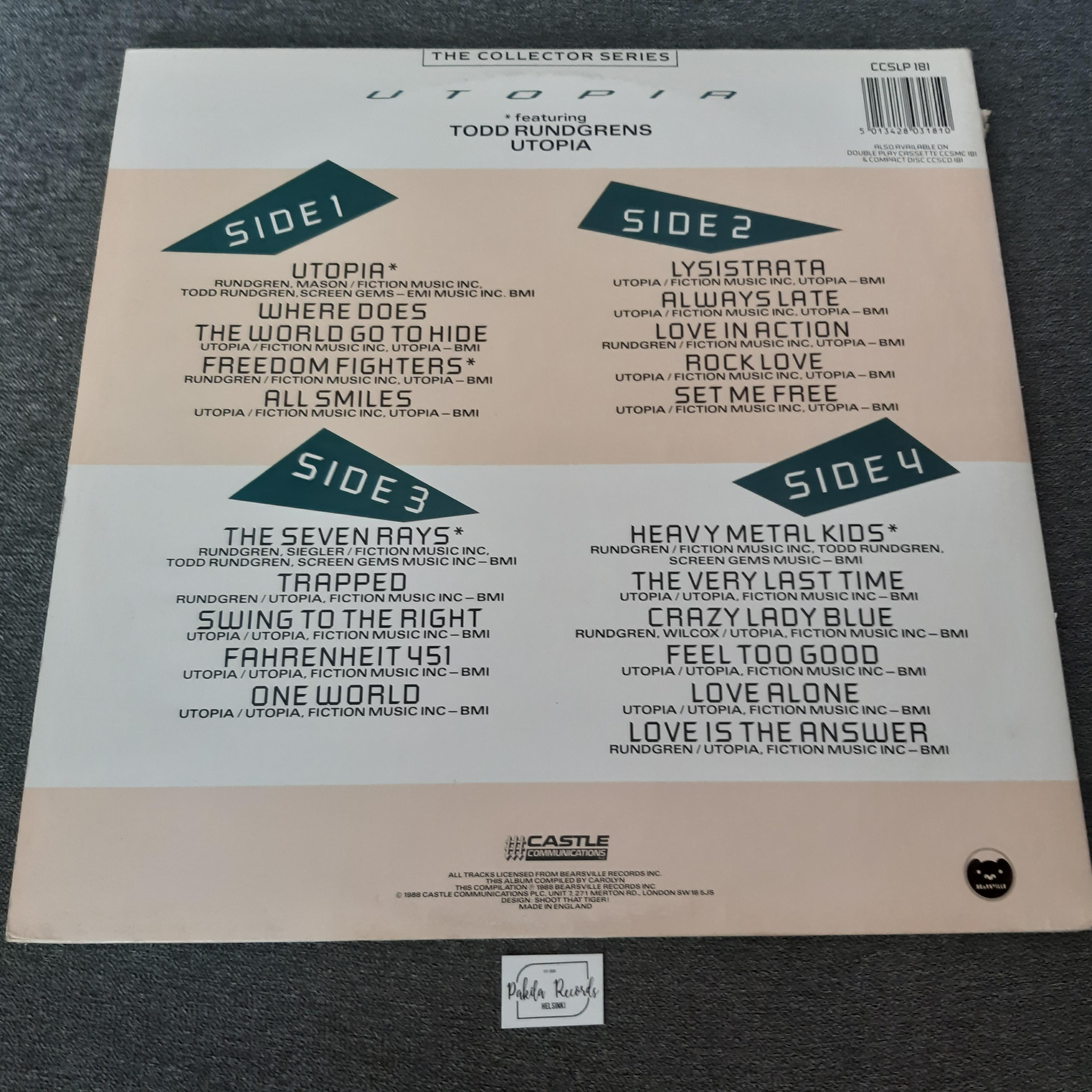 Utopia - The Collection - 2 LP (käytetty)