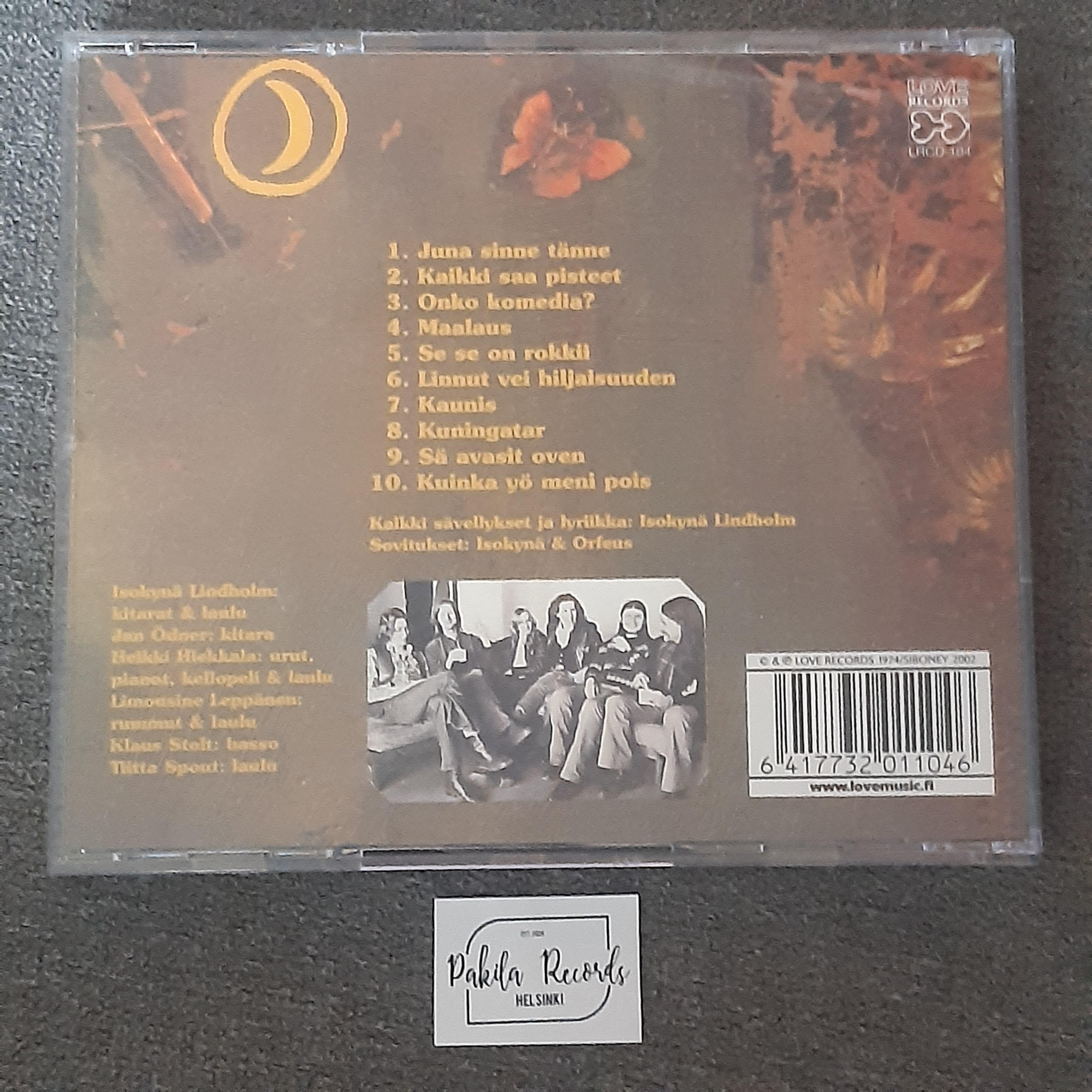 Isokynä & Orfeus - Musiikkia - CD (käytetty)