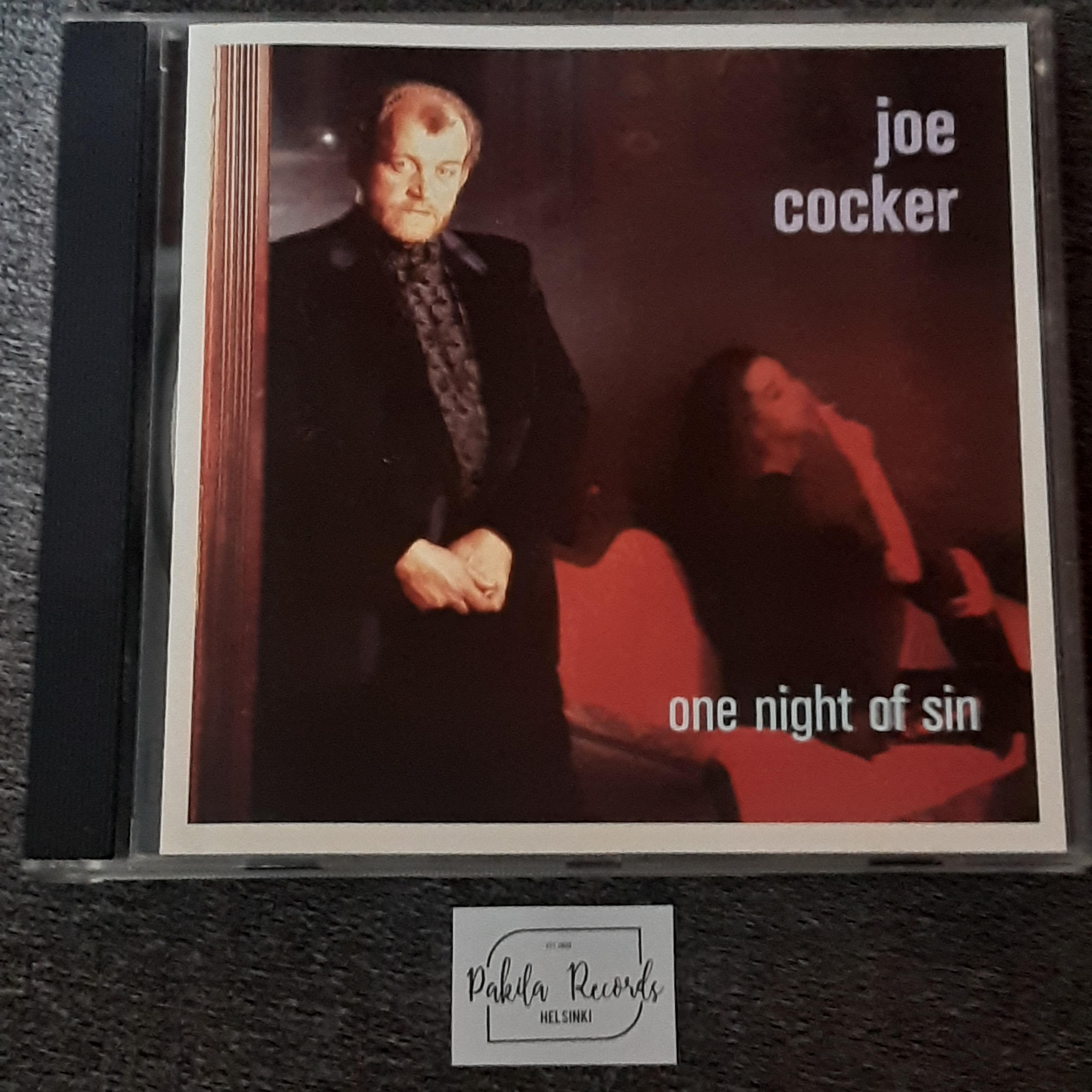Joe Cocker - One Night Of Sin - CD (käytetty)