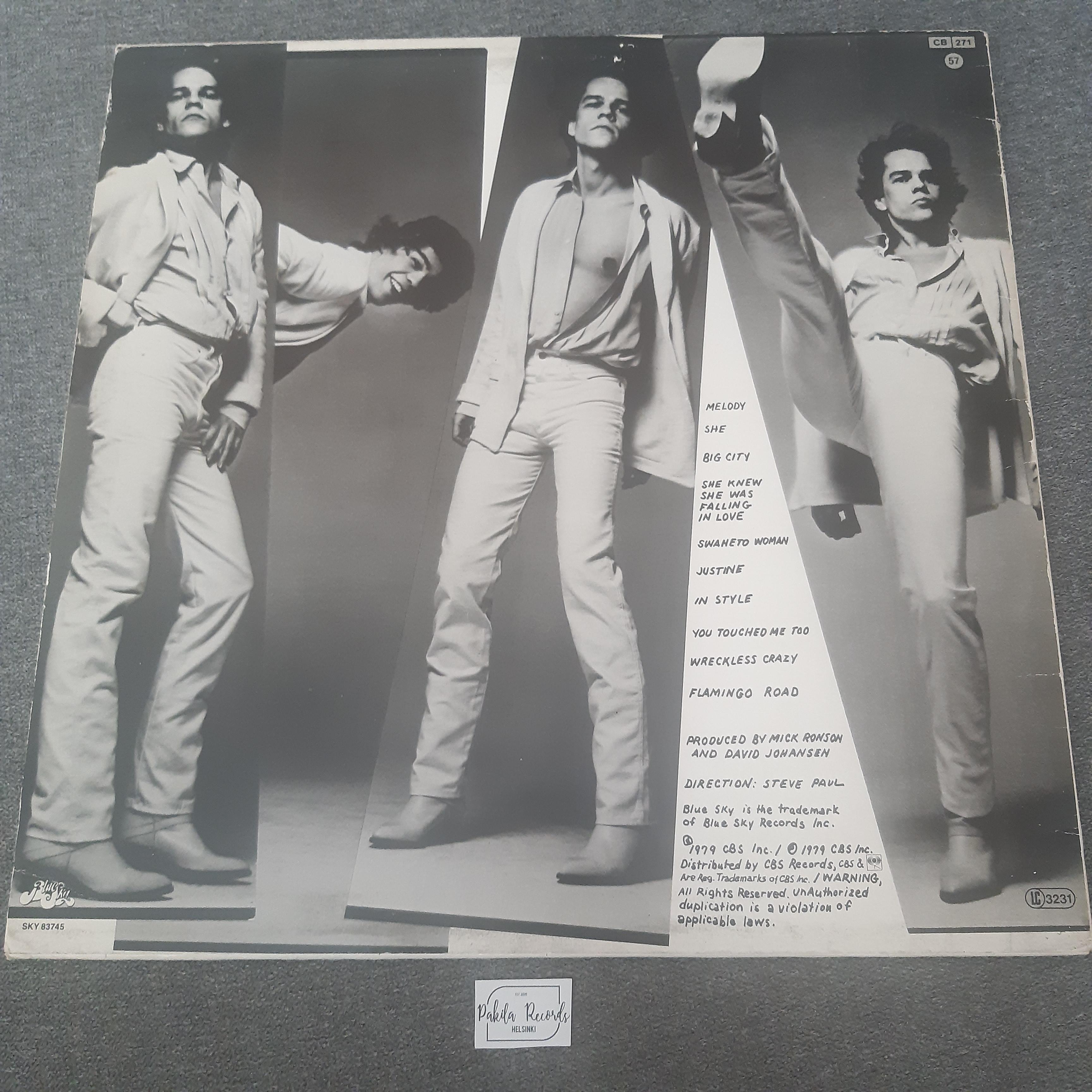 David Johansen - In Style - LP (käytetty)