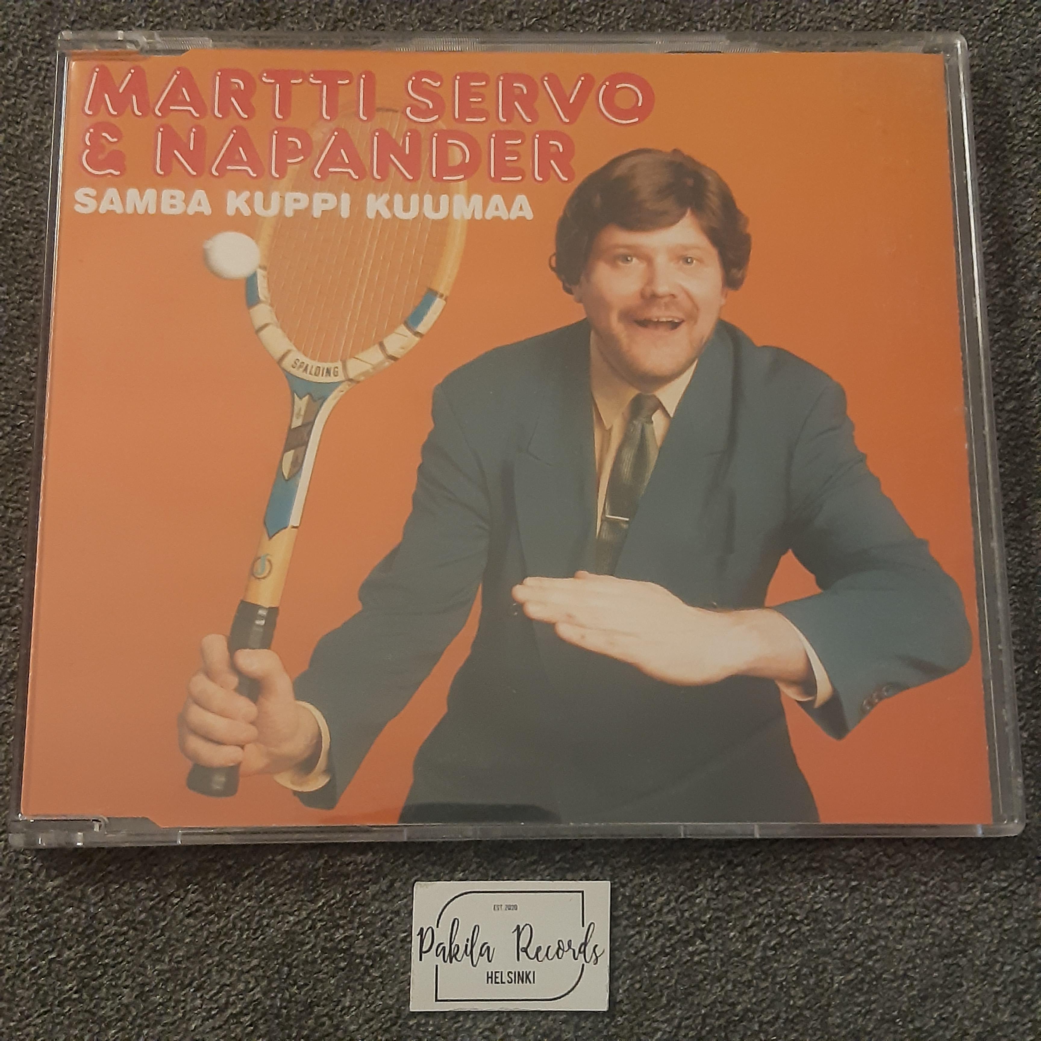 Martti Servo & Napander - Samba kuppi kuumaa - CDS (käytetty)