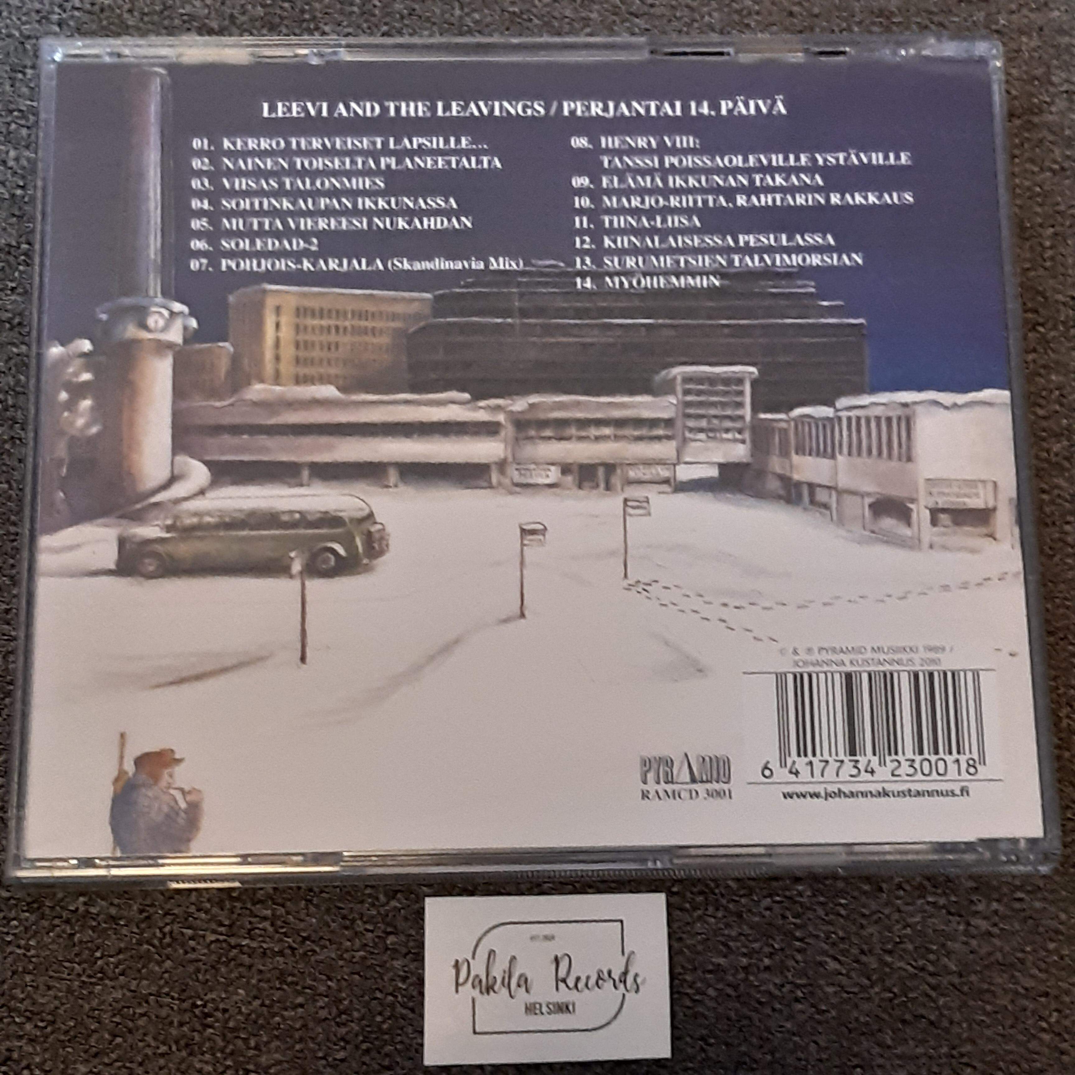 Leevi And The Leavings - Perjantai 14. Päivä - CD (uusi)