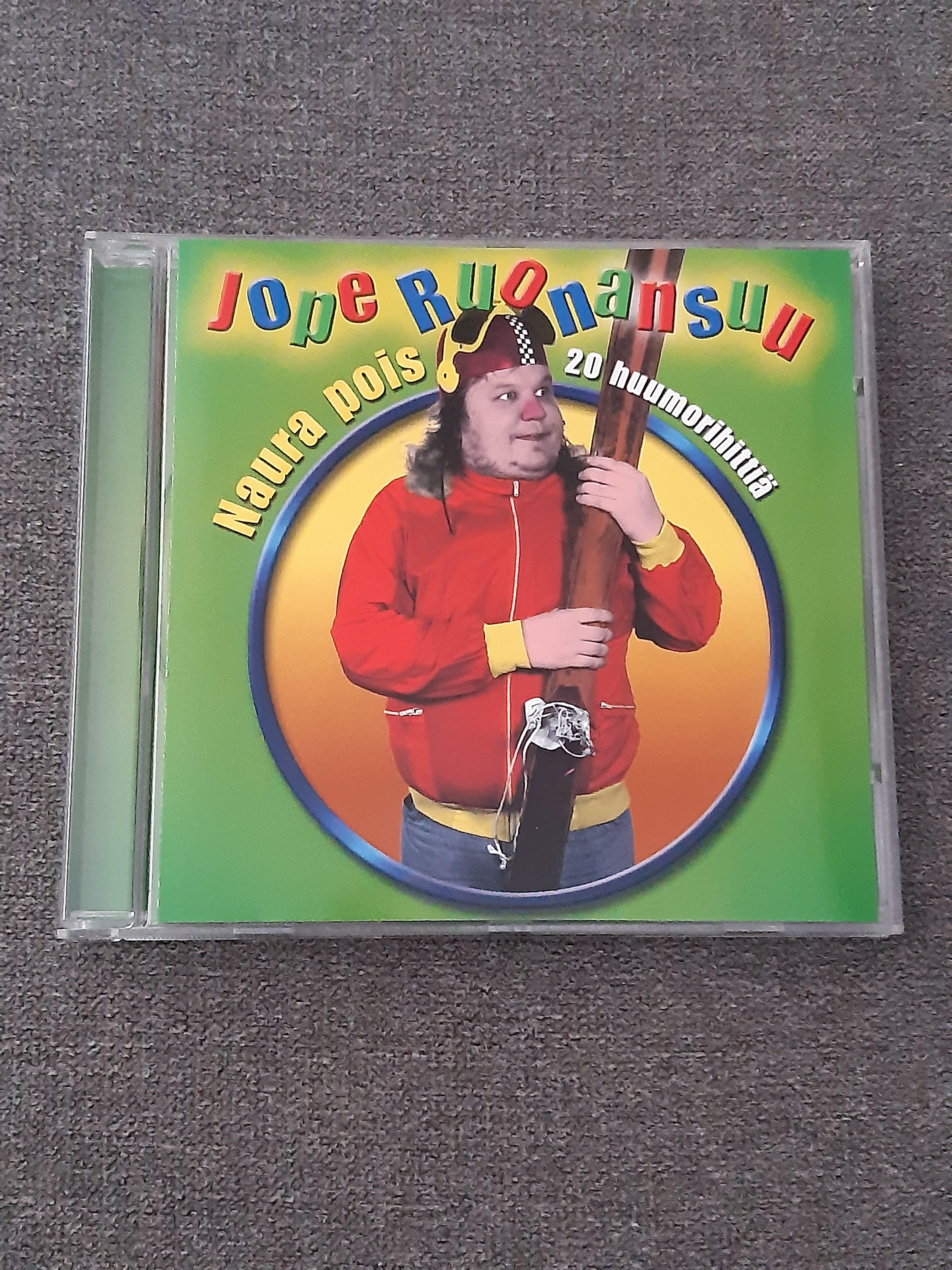 Jope Ruonansuu - Naura pois, 20 huumorihittiä - CD (käytetty)