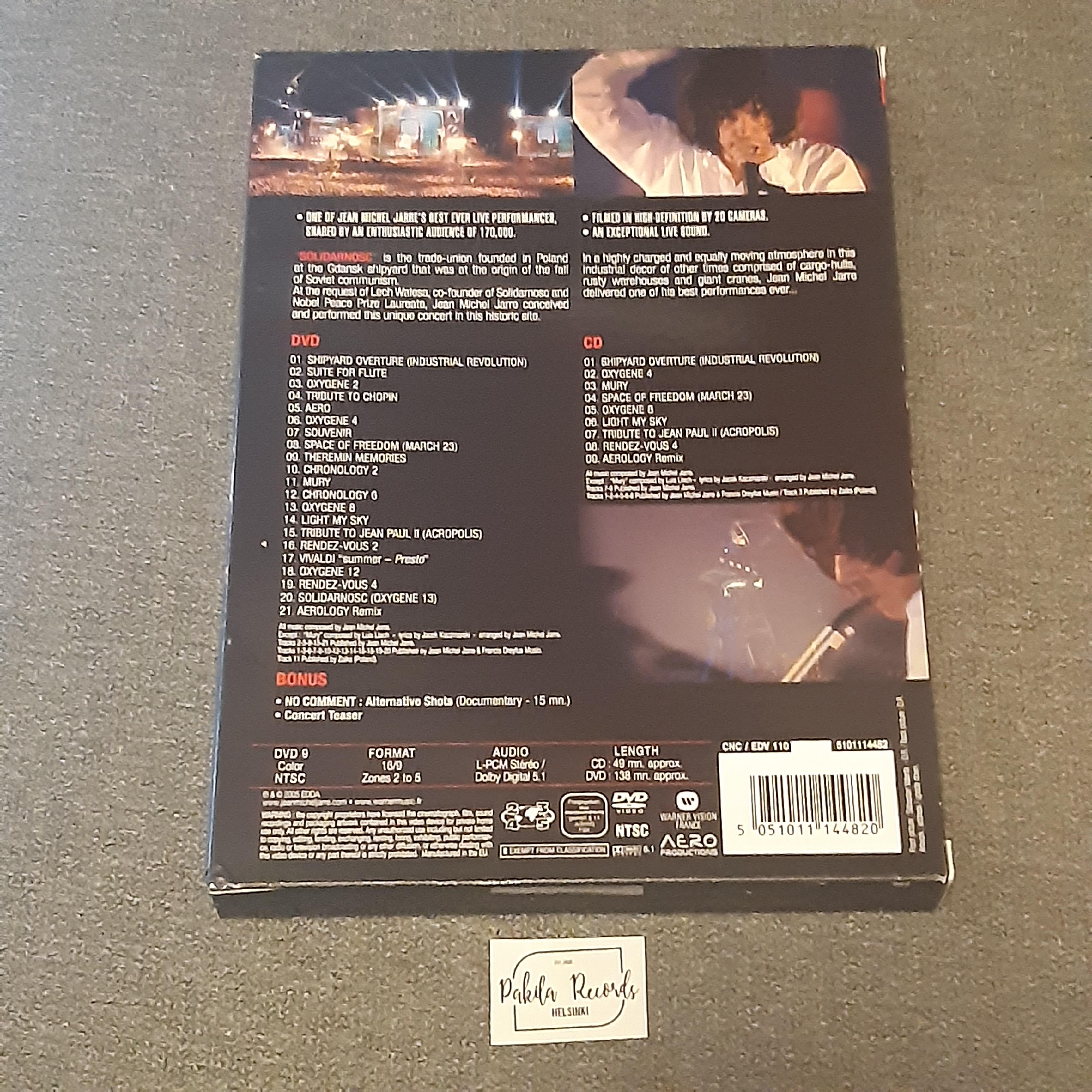 Jean Michel Jarre - Solidarność Live - DVD + CD (käytetty)