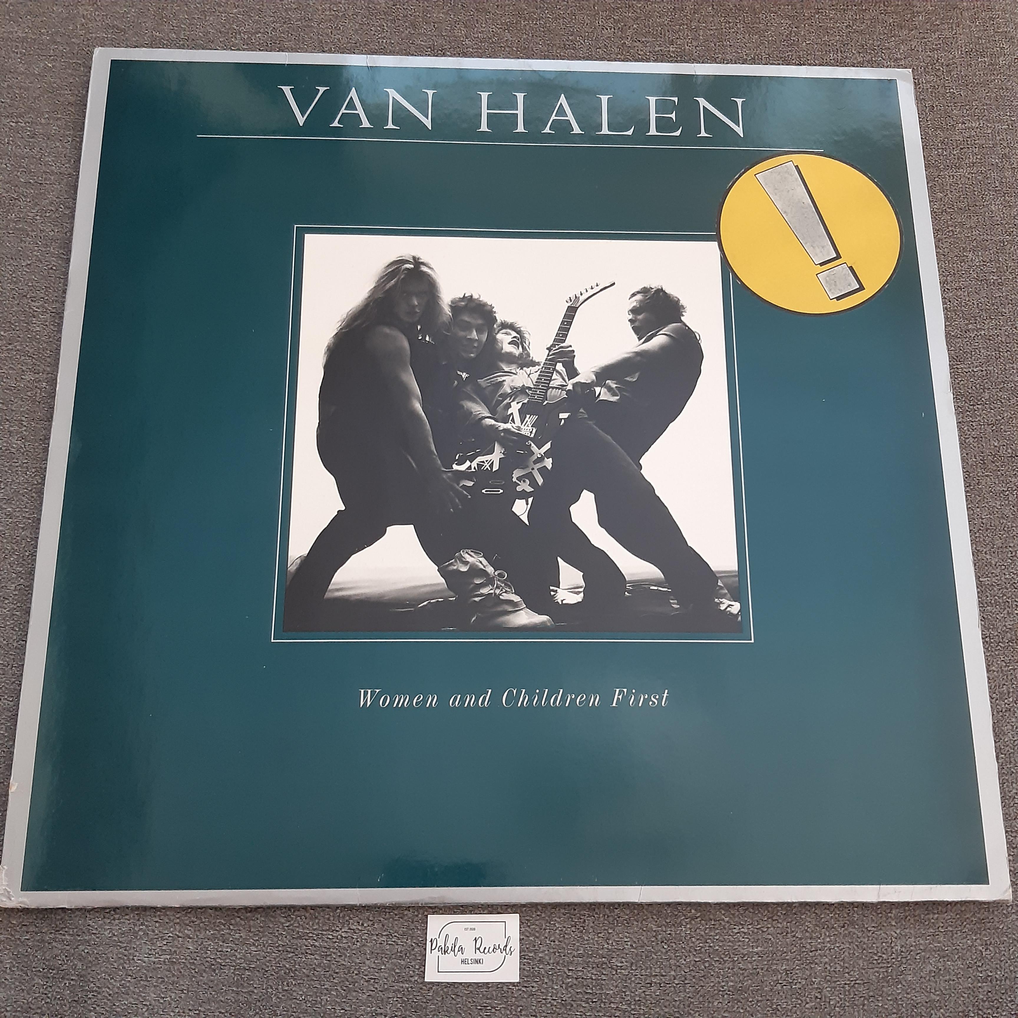 Van Halen - Women And Children First - LP (käytetty)