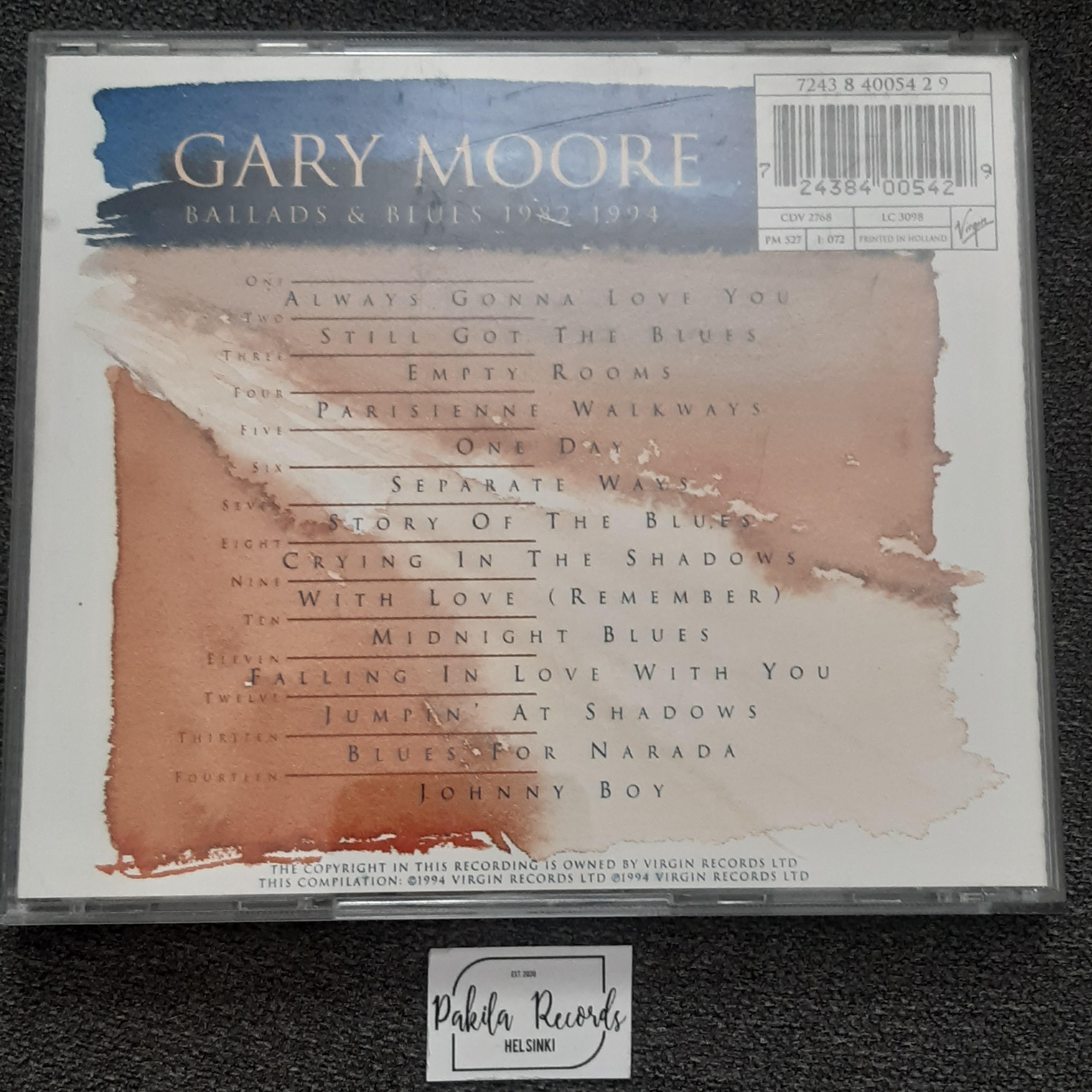 Gary Moore - Ballads And Blues 1982-1994 - CD (käytetty)
