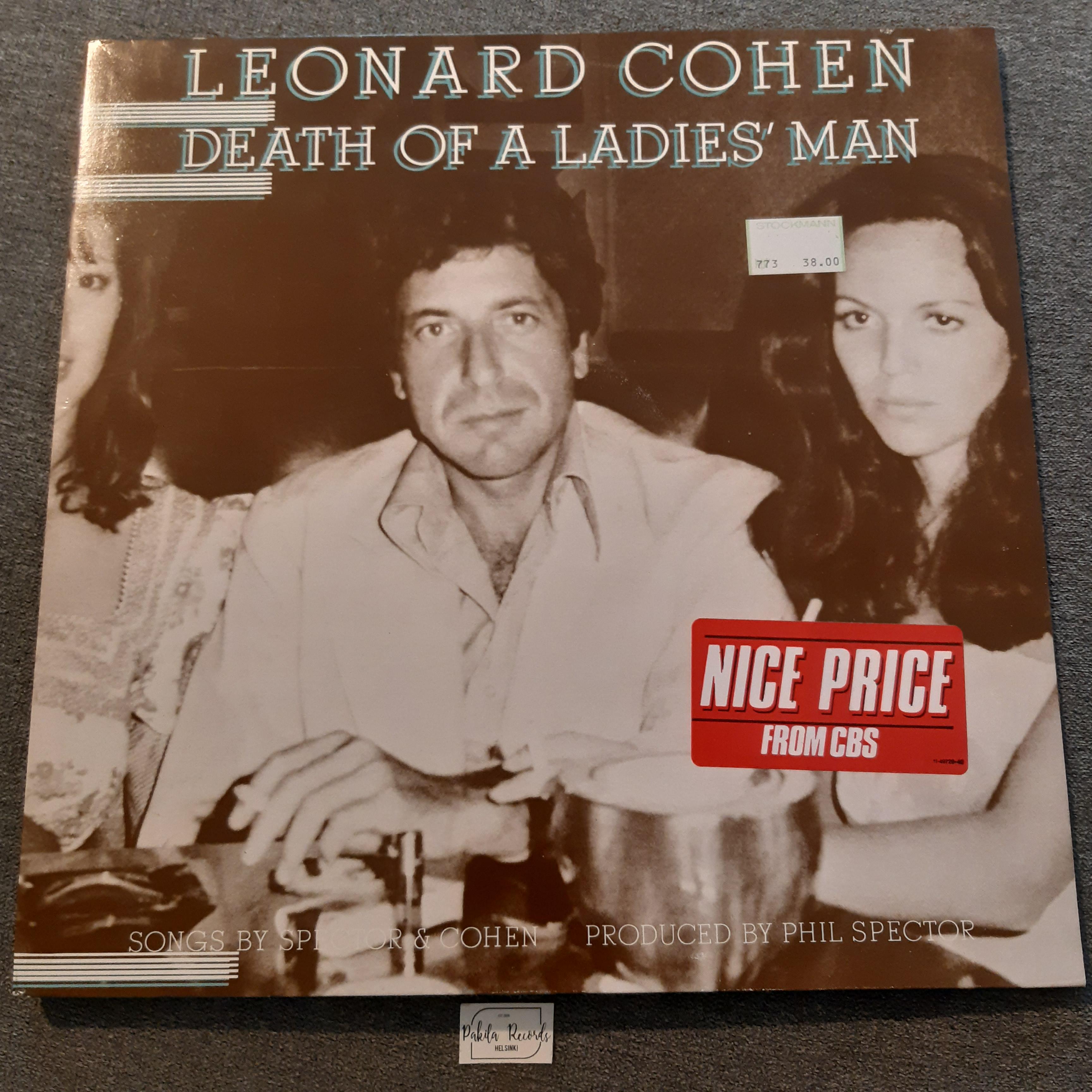 Leonard Cohen - Death Of A Ladies' Man - LP (käytetty)