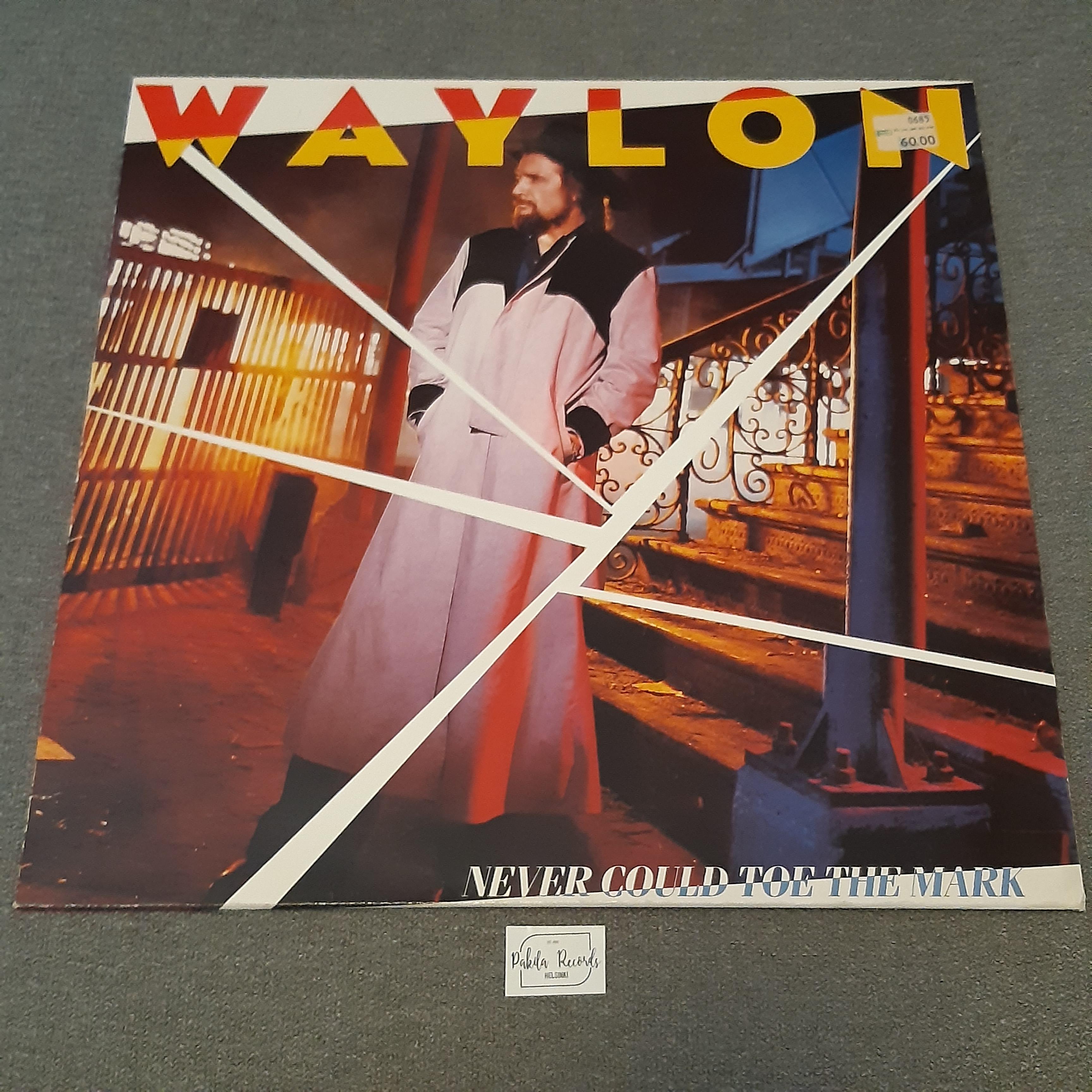 Waylon Jennings - Never Could Toe The Mark - LP (käytetty)