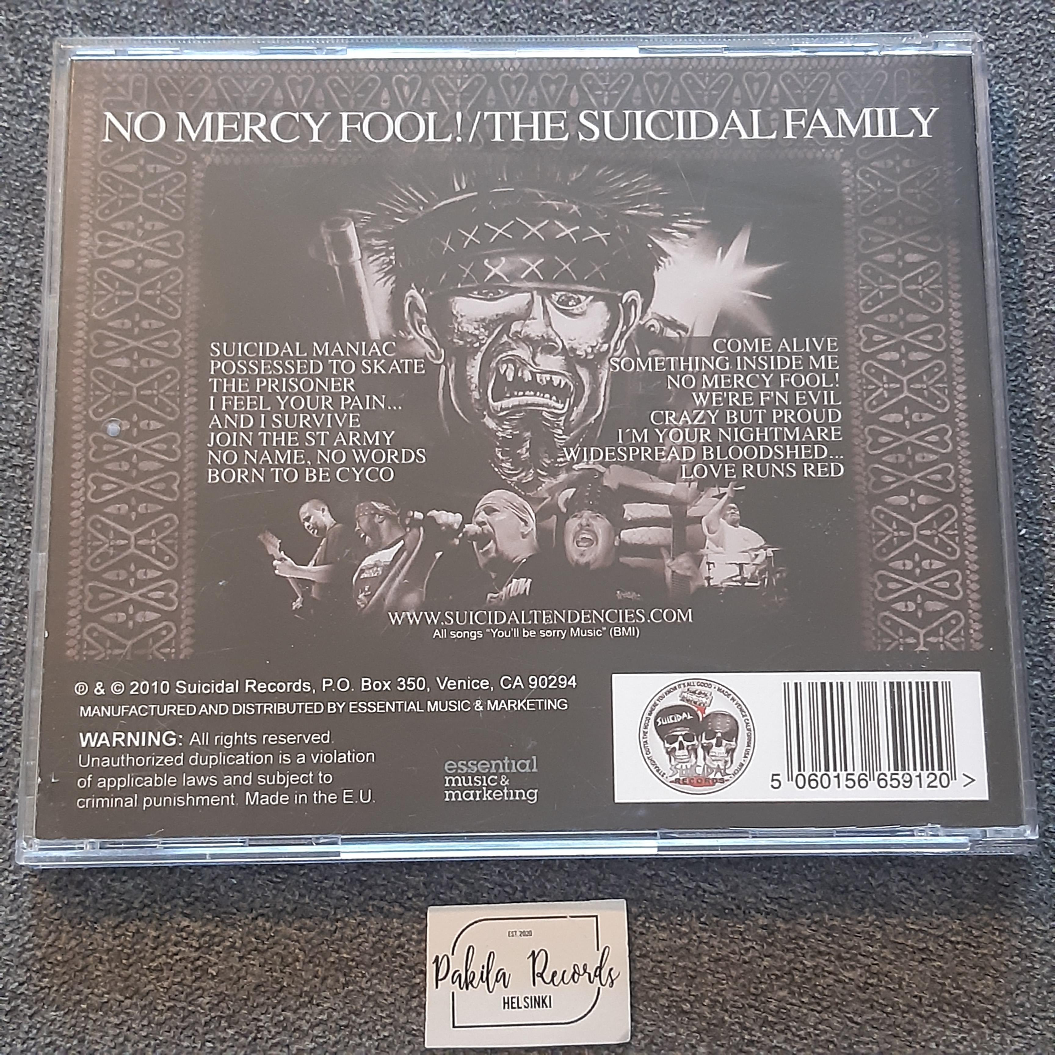 Suicidal Tendencies - No Mercy Fool! / The Suicidal Family - CD (käytetty)