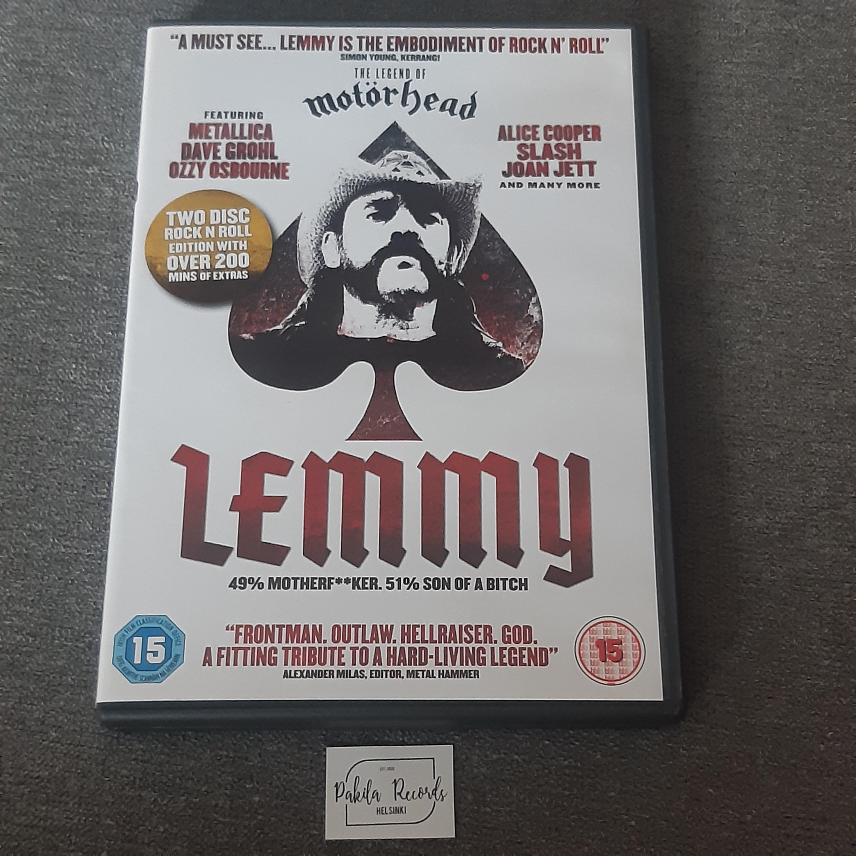 Lemmy - 2 DVD (käytetty)
